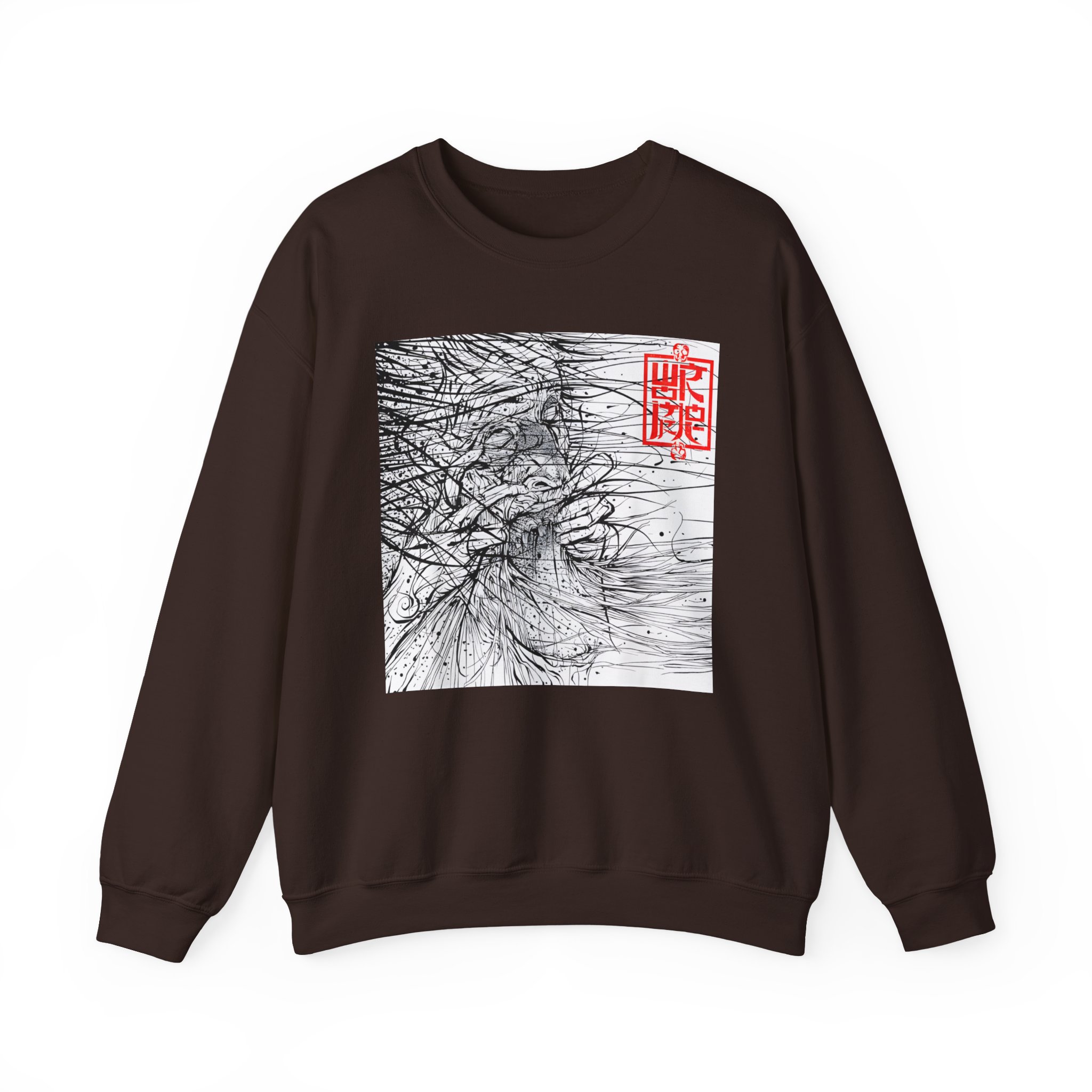 Wormrot Jawripper Unisex Heavy Blendâ„¢ Crewneck Sweatshirt