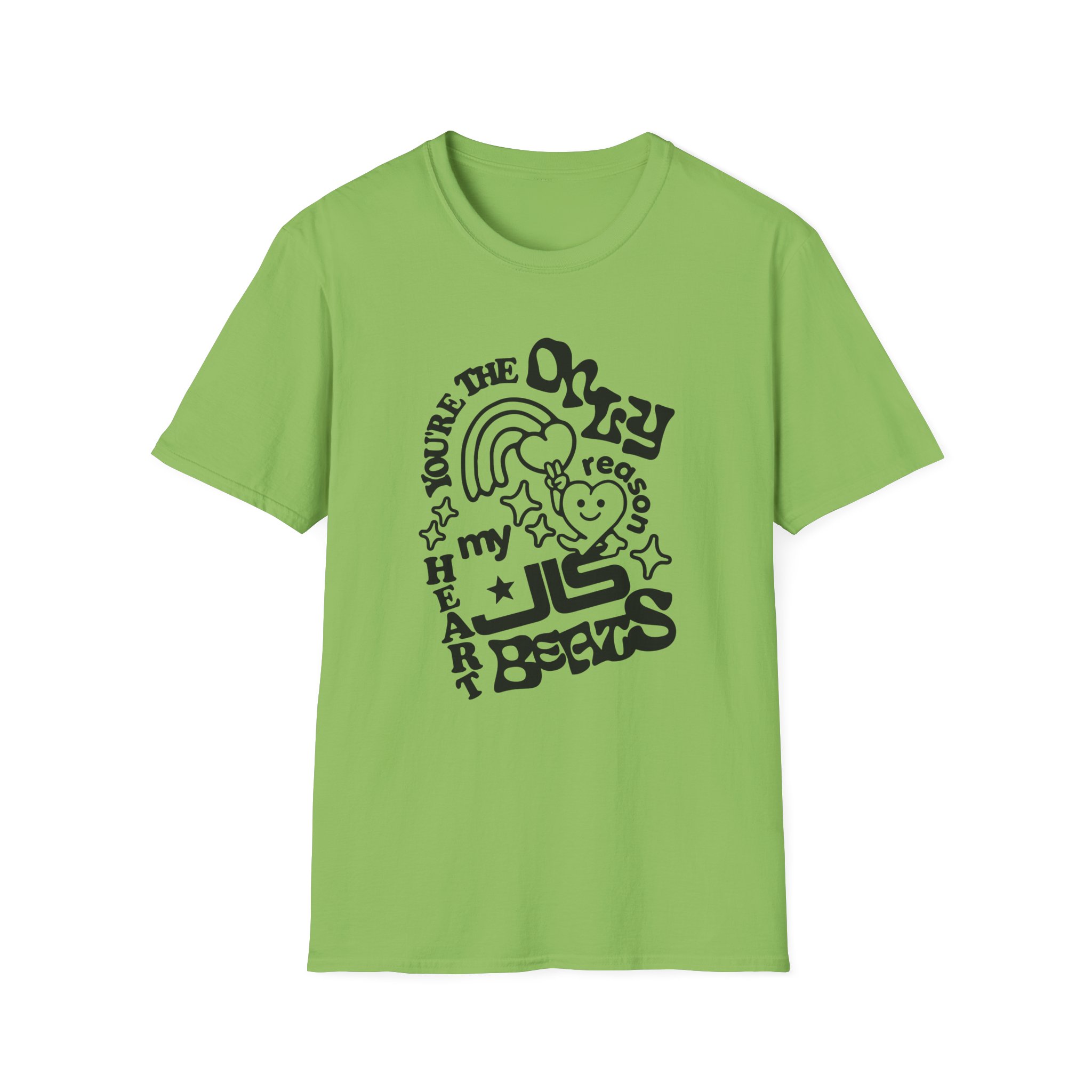 JLS Heart Beats Unisex Softstyle T-Shirt