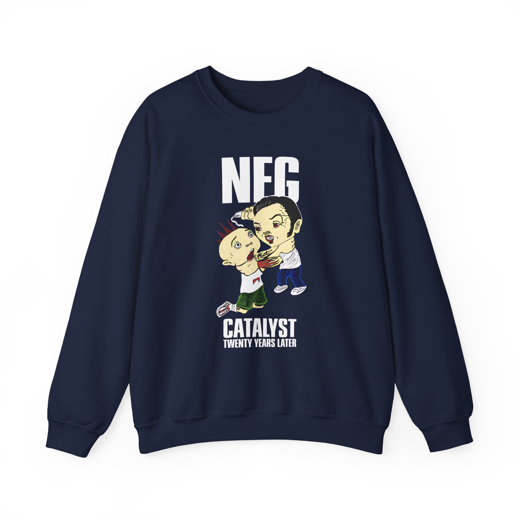 New Found Glory Punk Kid Catalyst 20th Unisex Heavy Blendâ„¢ Crewneck Sweatshirt