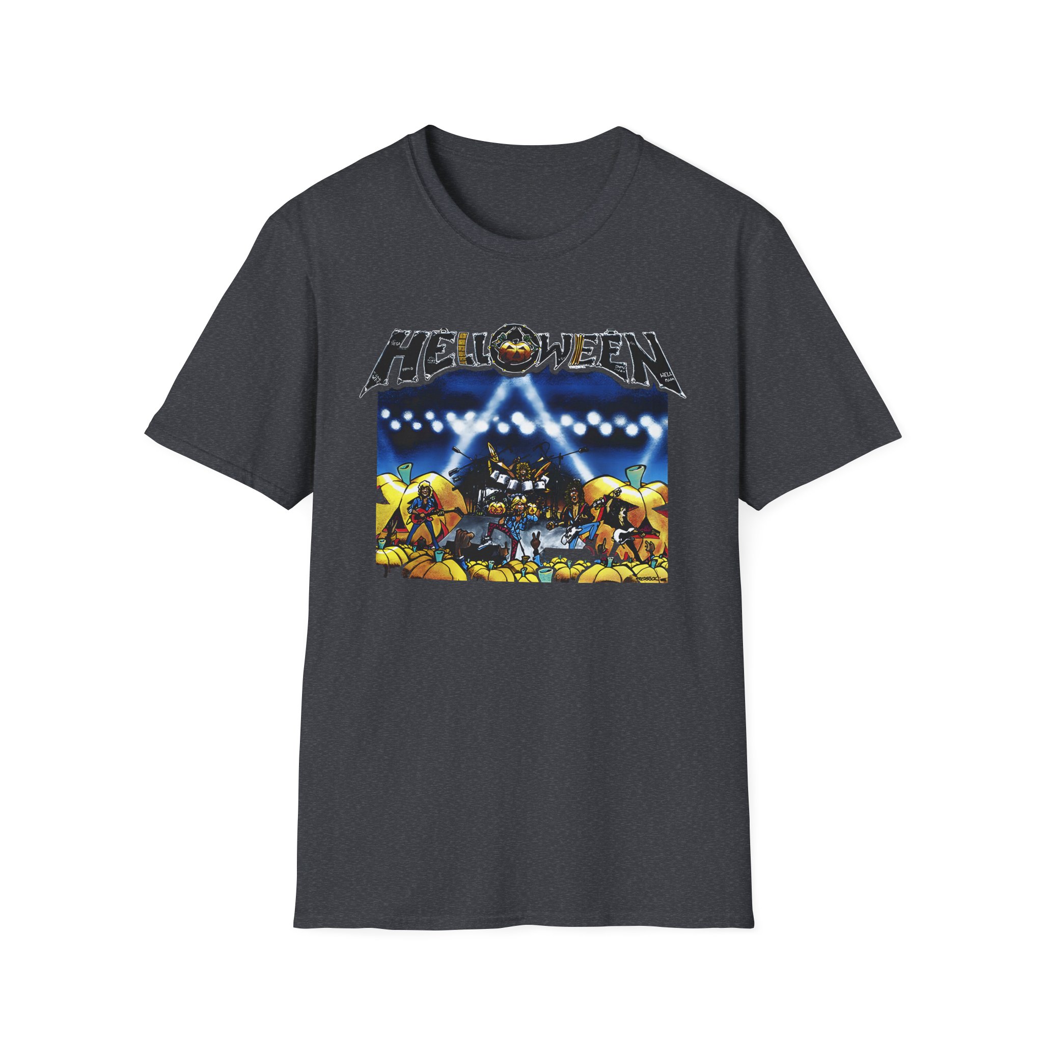 Helloween Live in the U.k. Unisex Softstyle T-Shirt
