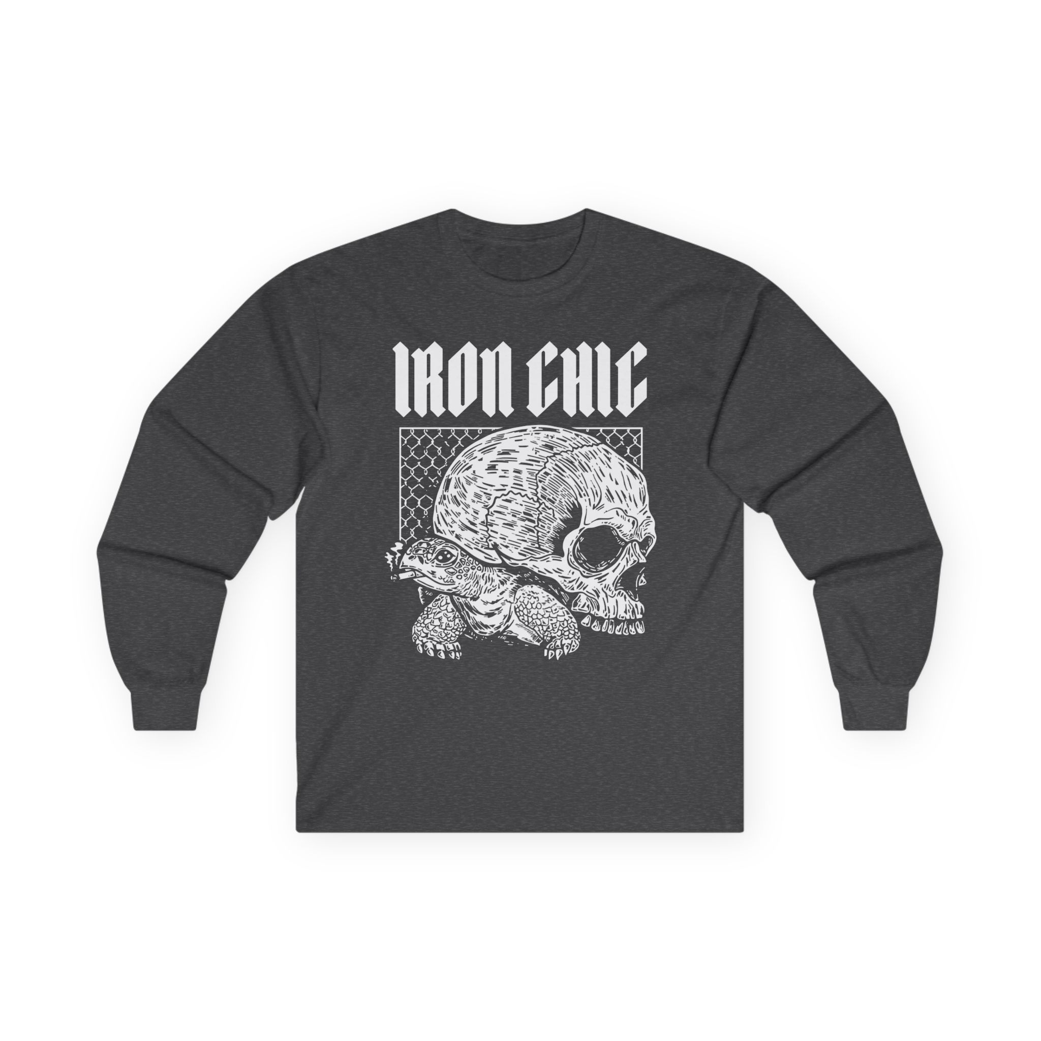 Iron Chic Turtle Unisex Ultra Cotton Long Sleeve Tee