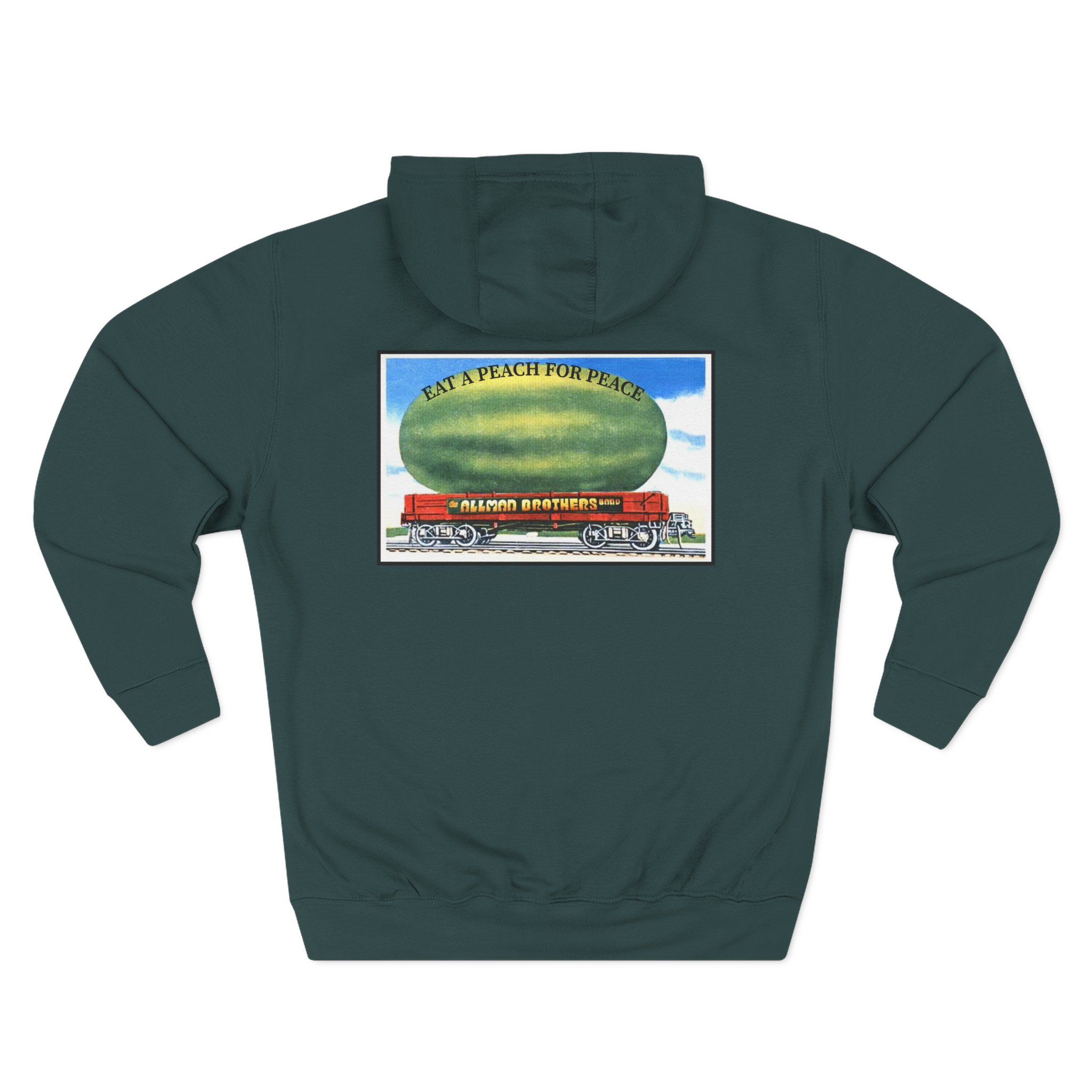 The Allman Brothers Eat a Peach Album Art Three-Panel Fleece Hoodie