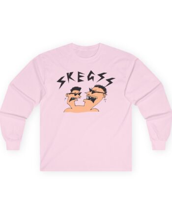 Skegss Two Heads Unisex Ultra Cotton Long Sleeve Tee
