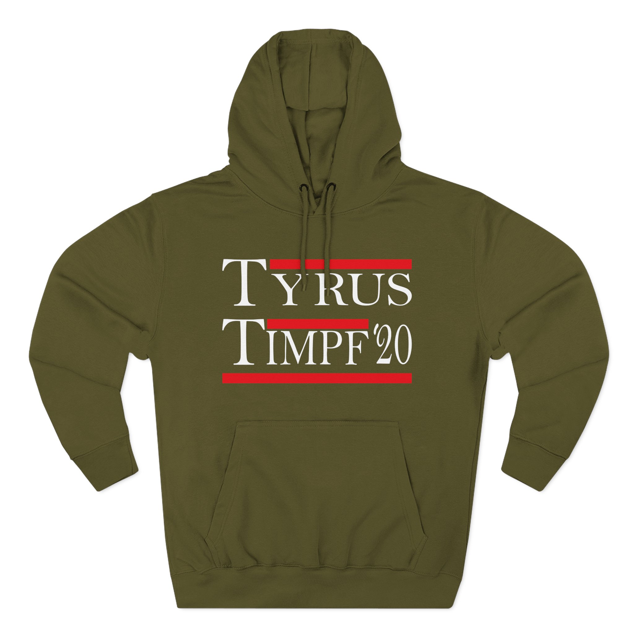 Kat Timpf Tyrus Timpf 20 Three-Panel Fleece Hoodie
