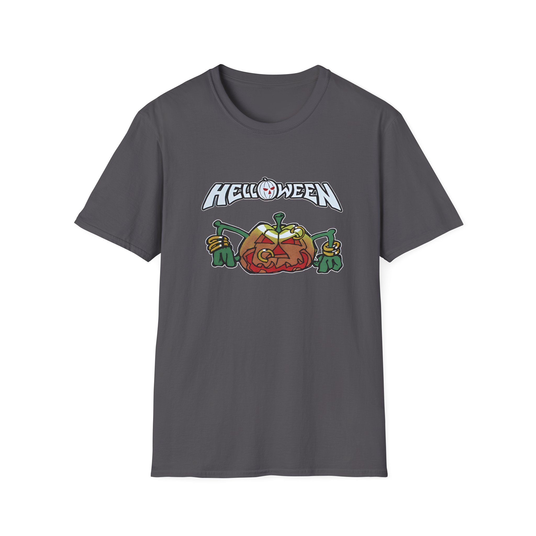 Helloween Rings Pumpkin Unisex Softstyle T-Shirt