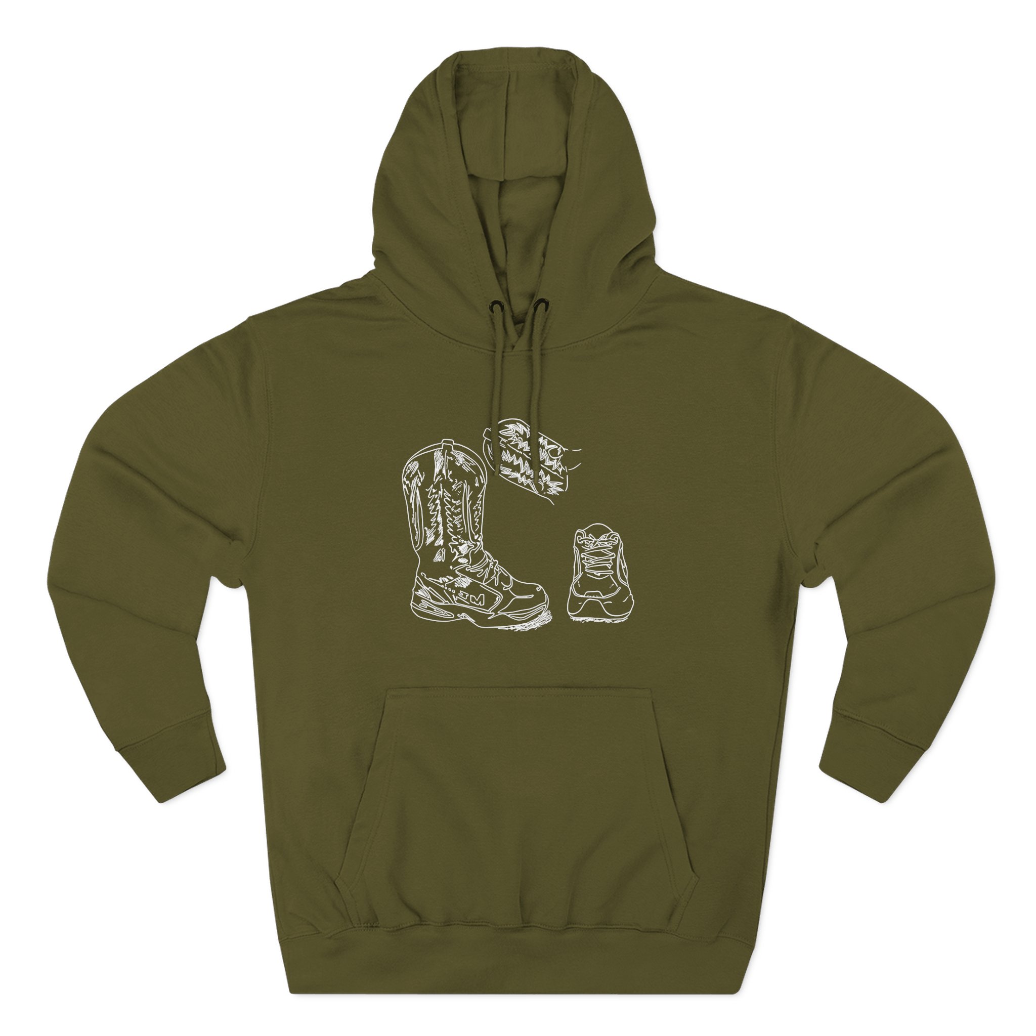 Jessie Murph Snoot Sneaker Three-Panel Fleece Hoodie