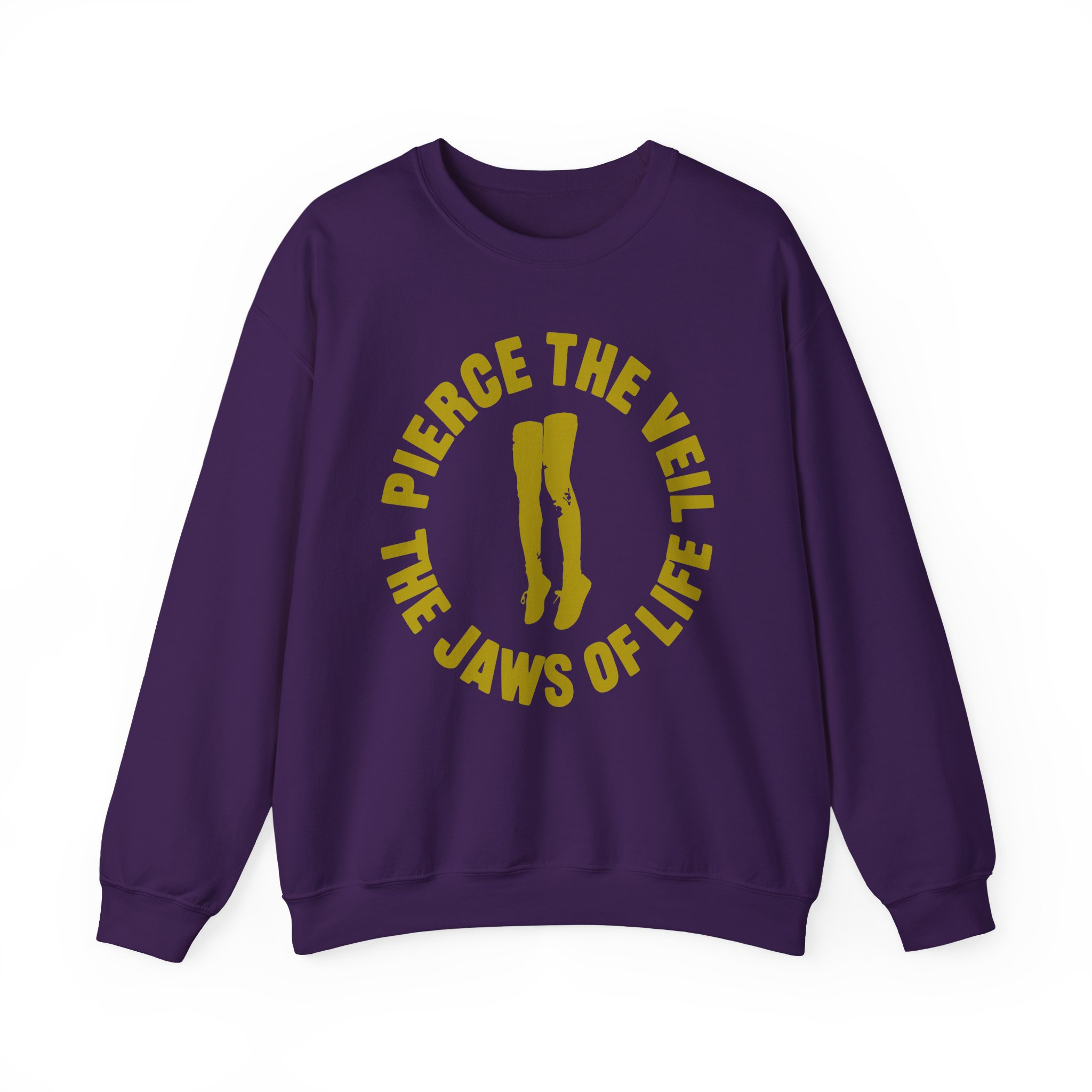 Pierce the Veil Jaws of Life Tie Dye Unisex Heavy Blendâ„¢ Crewneck Sweatshirt