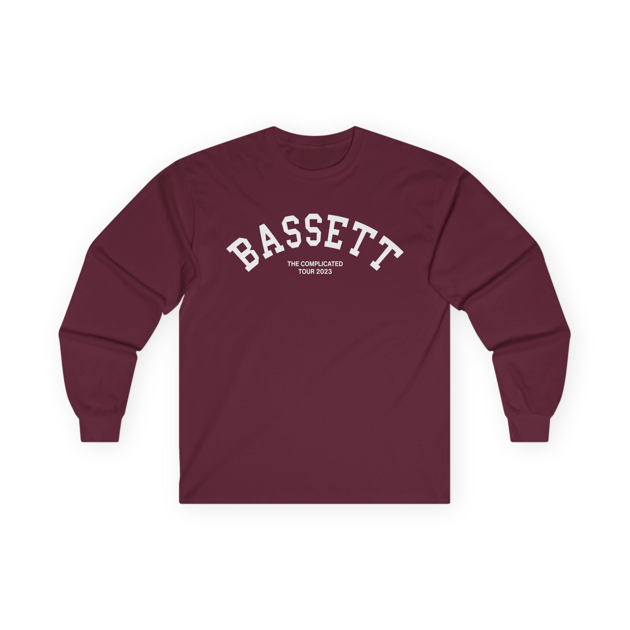 Joshua Bassett Brown Tour Unisex Ultra Cotton Long Sleeve Tee