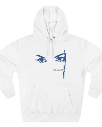 The Marias Blue Eyes Three-Panel Fleece Hoodie