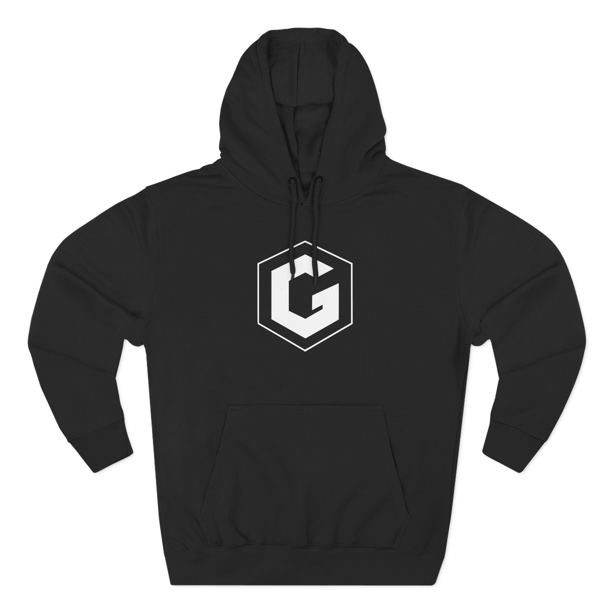 Grian Three-Panel Fleece Hoodie