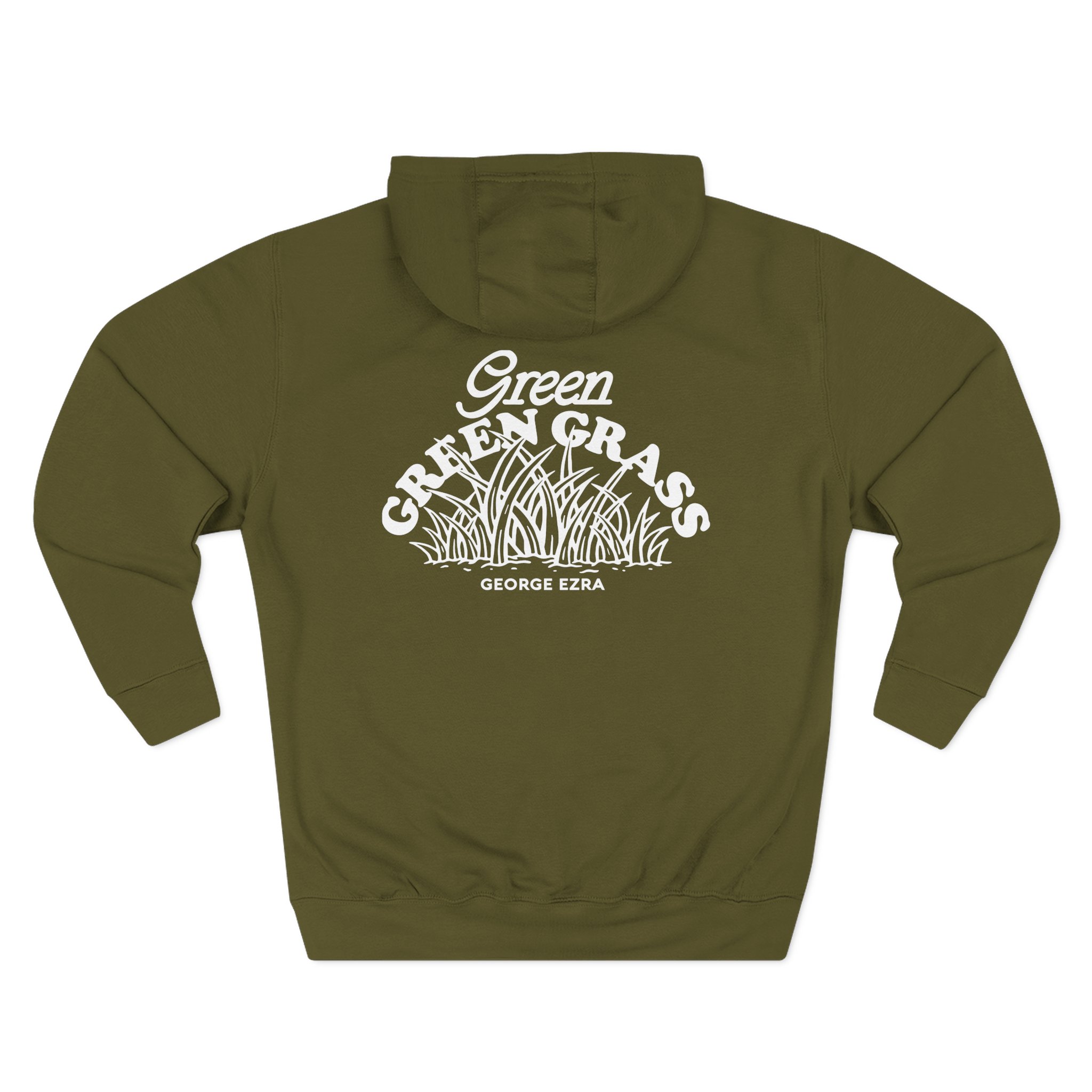 George Ezra G.e Green Green Grass Three-Panel Fleece Hoodie