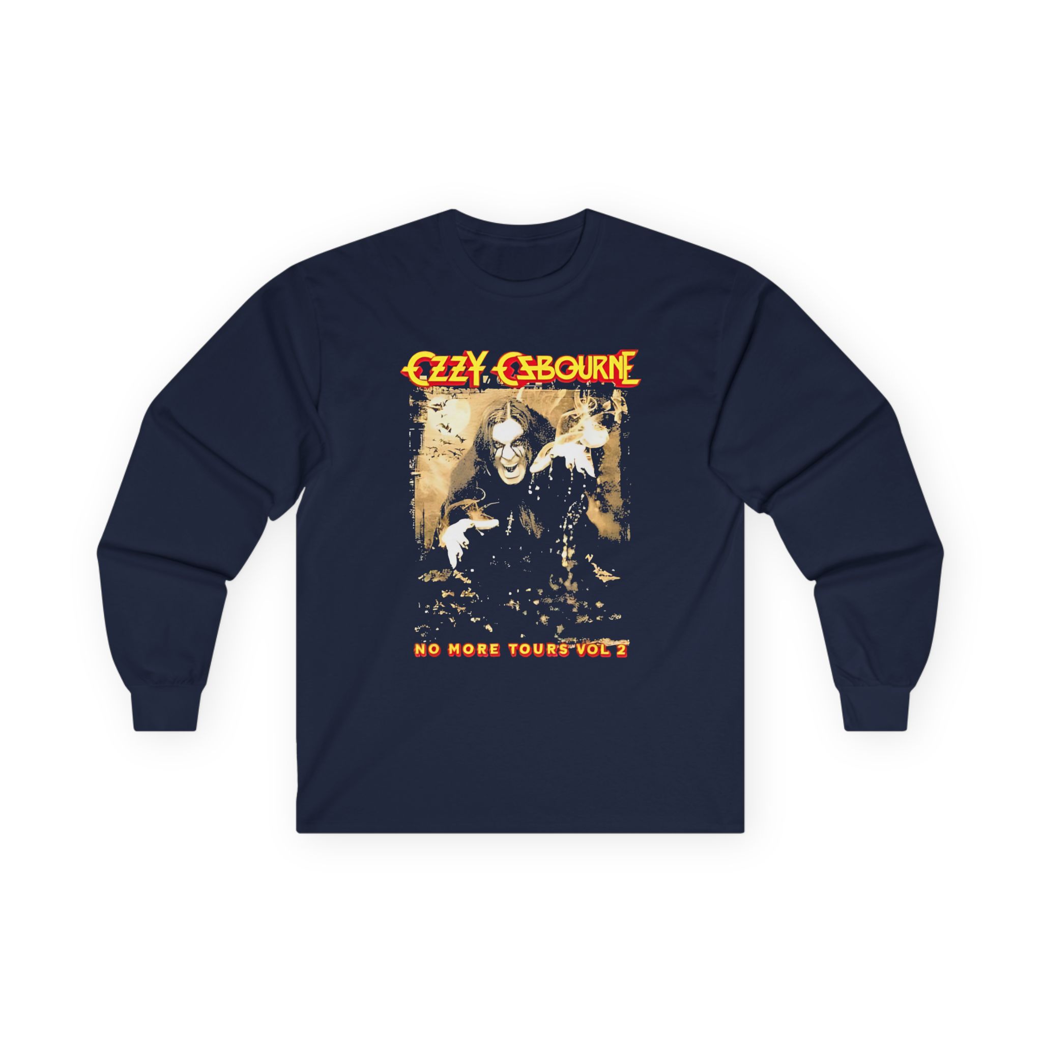 Ozzy Osbourne Rising With Tourback Unisex Ultra Cotton Long Sleeve Tee