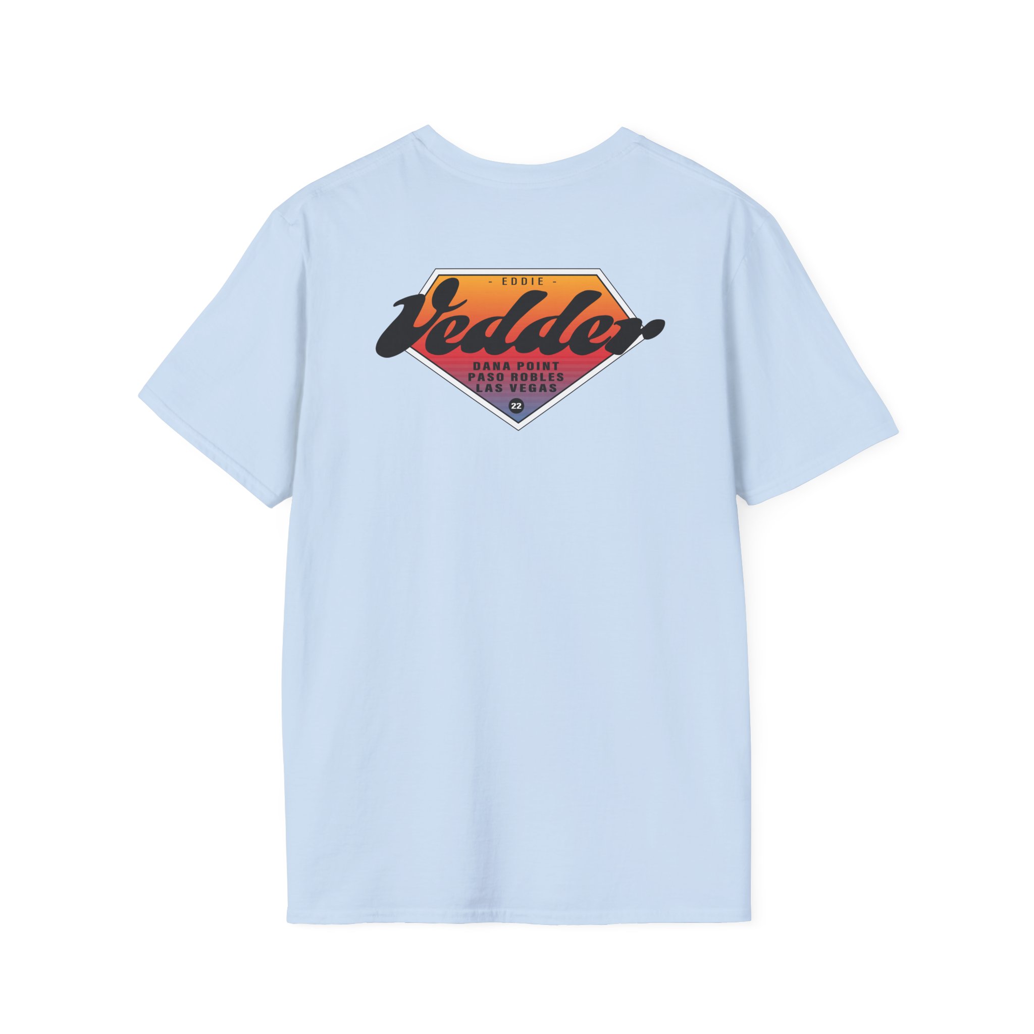 Eddie Vedder Gradient Unisex Softstyle T-Shirt