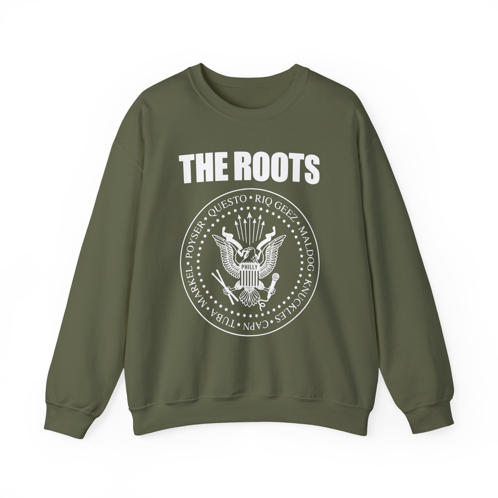 The Roots Mones Unisex Heavy Blendâ„¢ Crewneck Sweatshirt