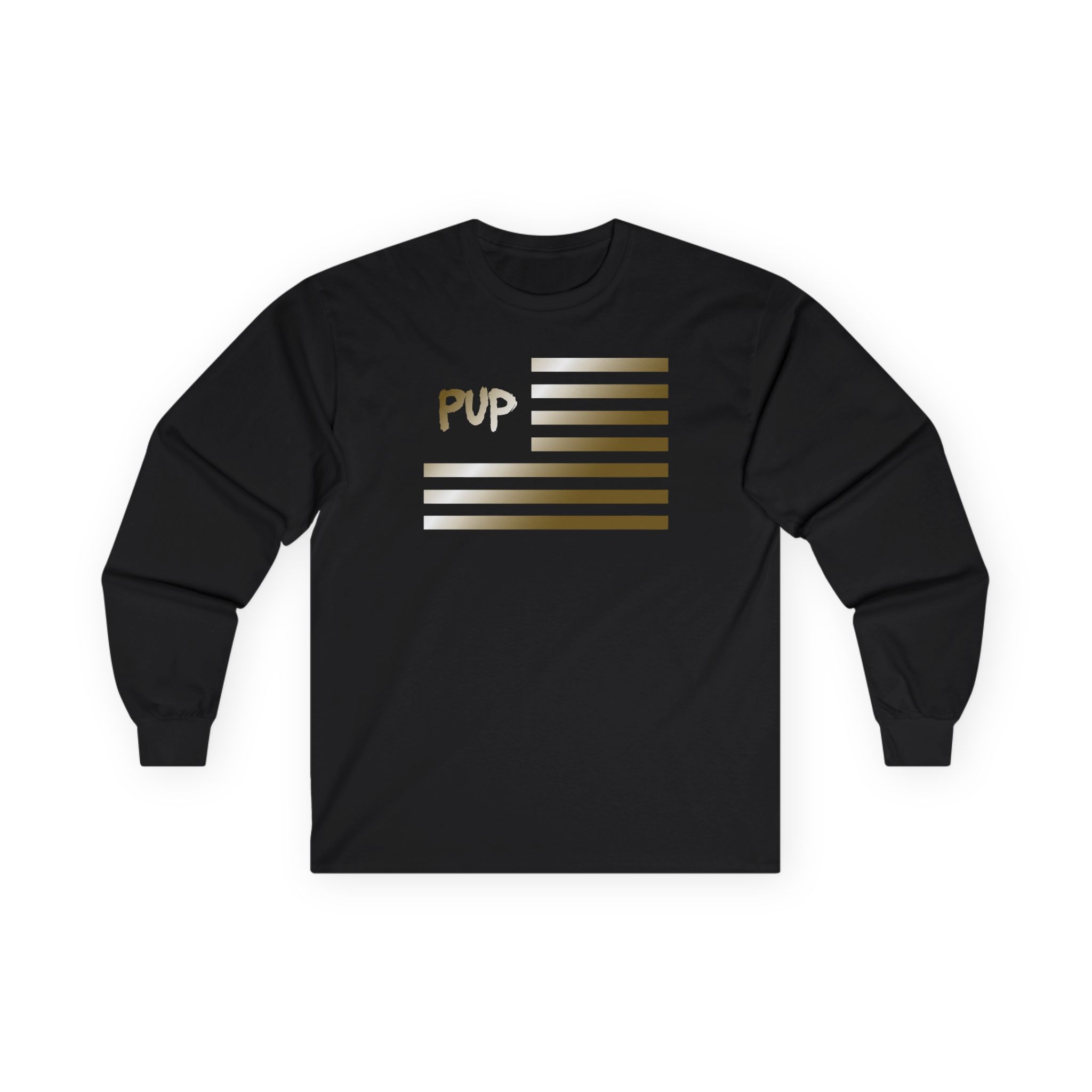 Pup Gold Foil Unisex Ultra Cotton Long Sleeve Tee