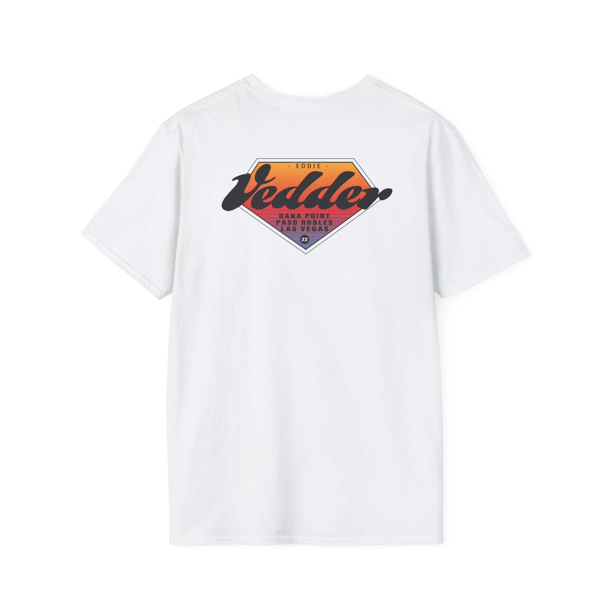 Eddie Vedder Gradient Unisex Softstyle T-Shirt