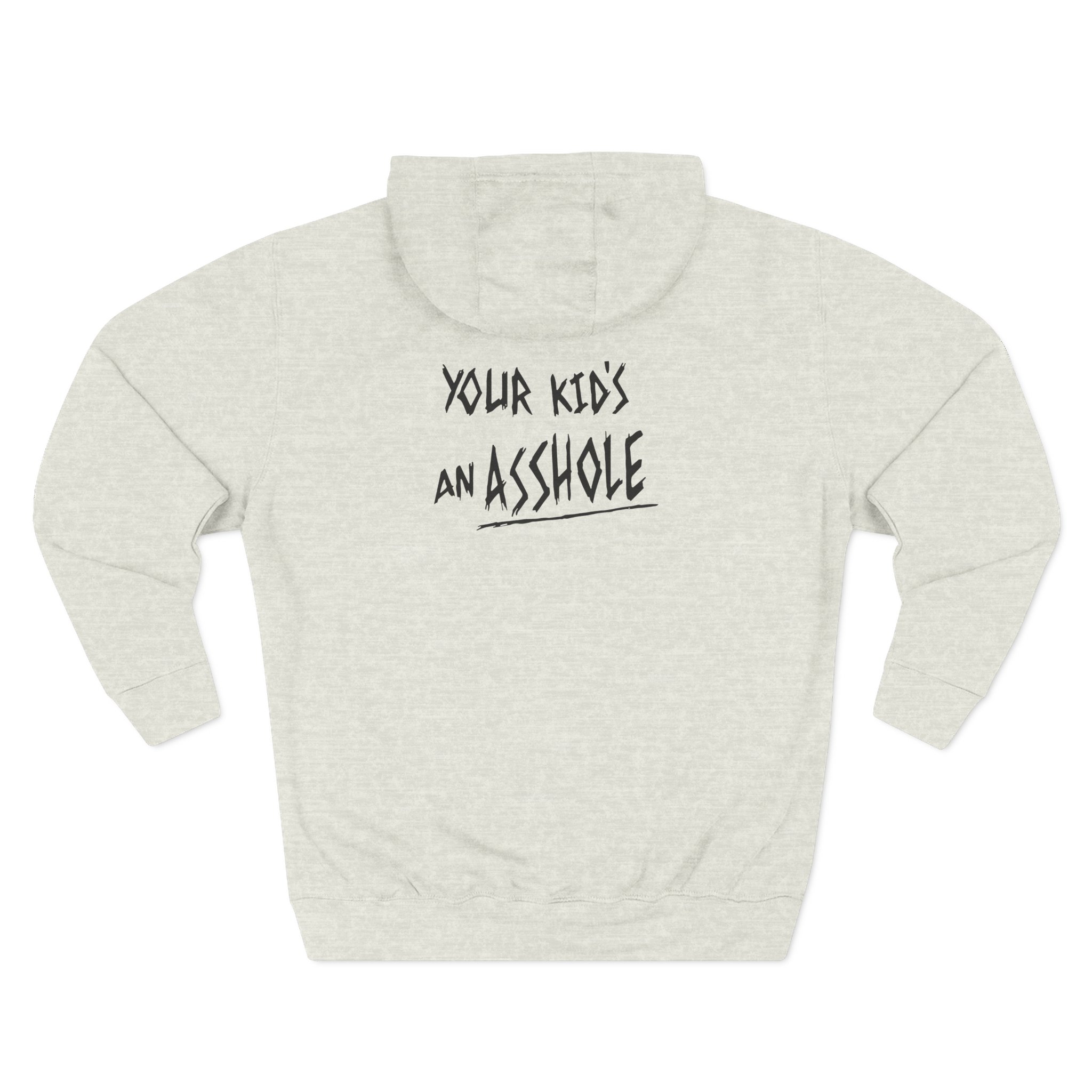 Iron Reagan Asshole Bush Three-Panel Fleece Hoodie