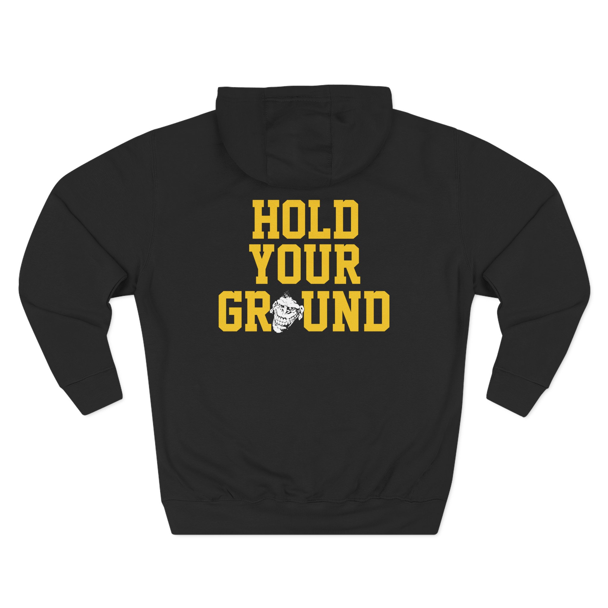 Gorilla Biscuits Hold Your Ground Three-Panel Fleece Hoodie