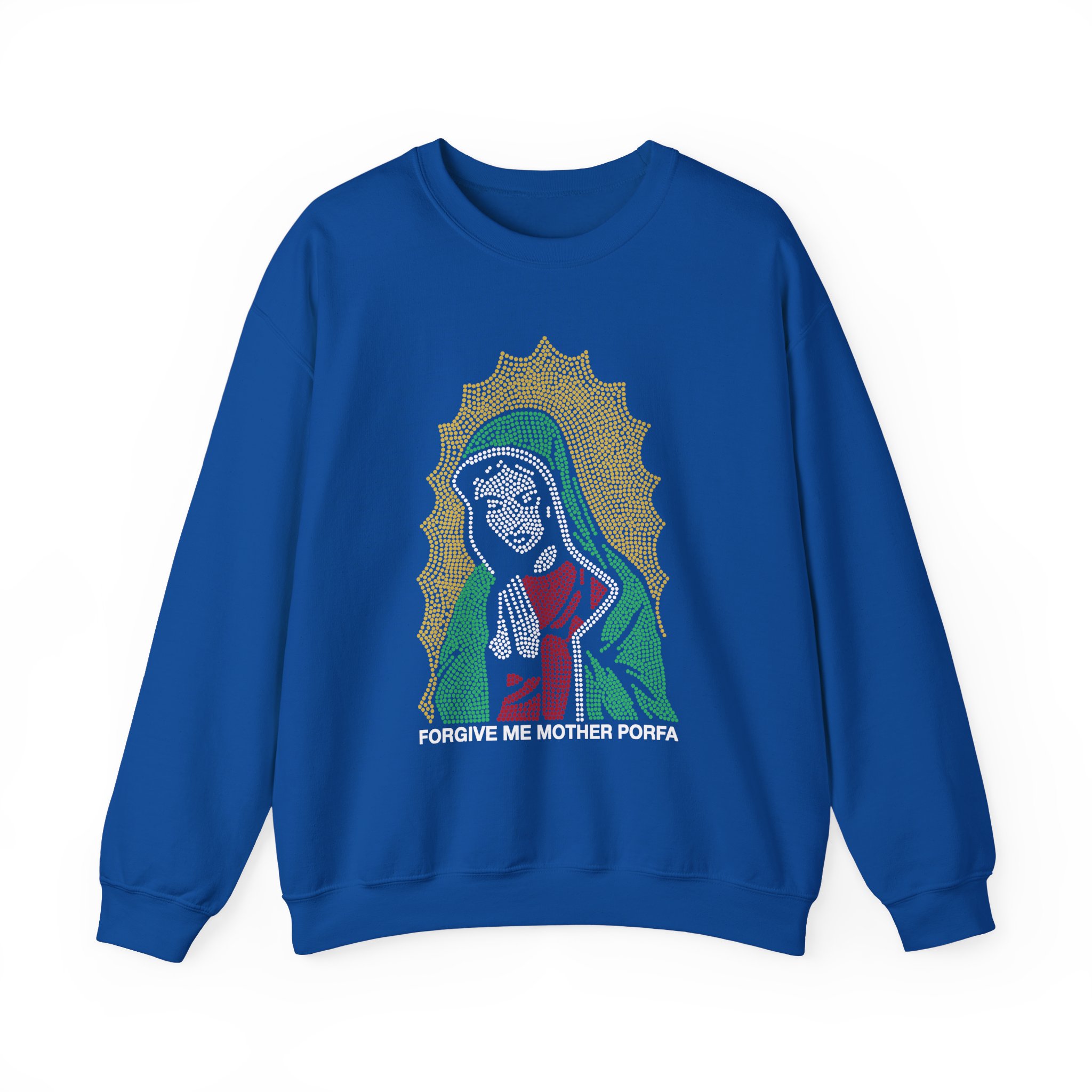 Porfa Forgive Me Mother Unisex Heavy Blendâ„¢ Crewneck Sweatshirt