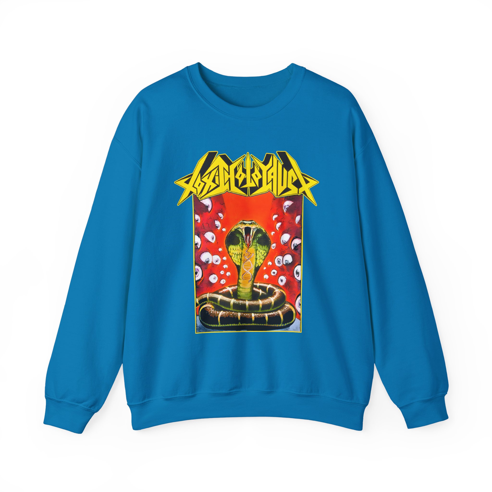 Toxic Holocaust Chemistry of Consciousness Album Art Unisex Heavy Blendâ„¢ Crewneck Sweatshirt