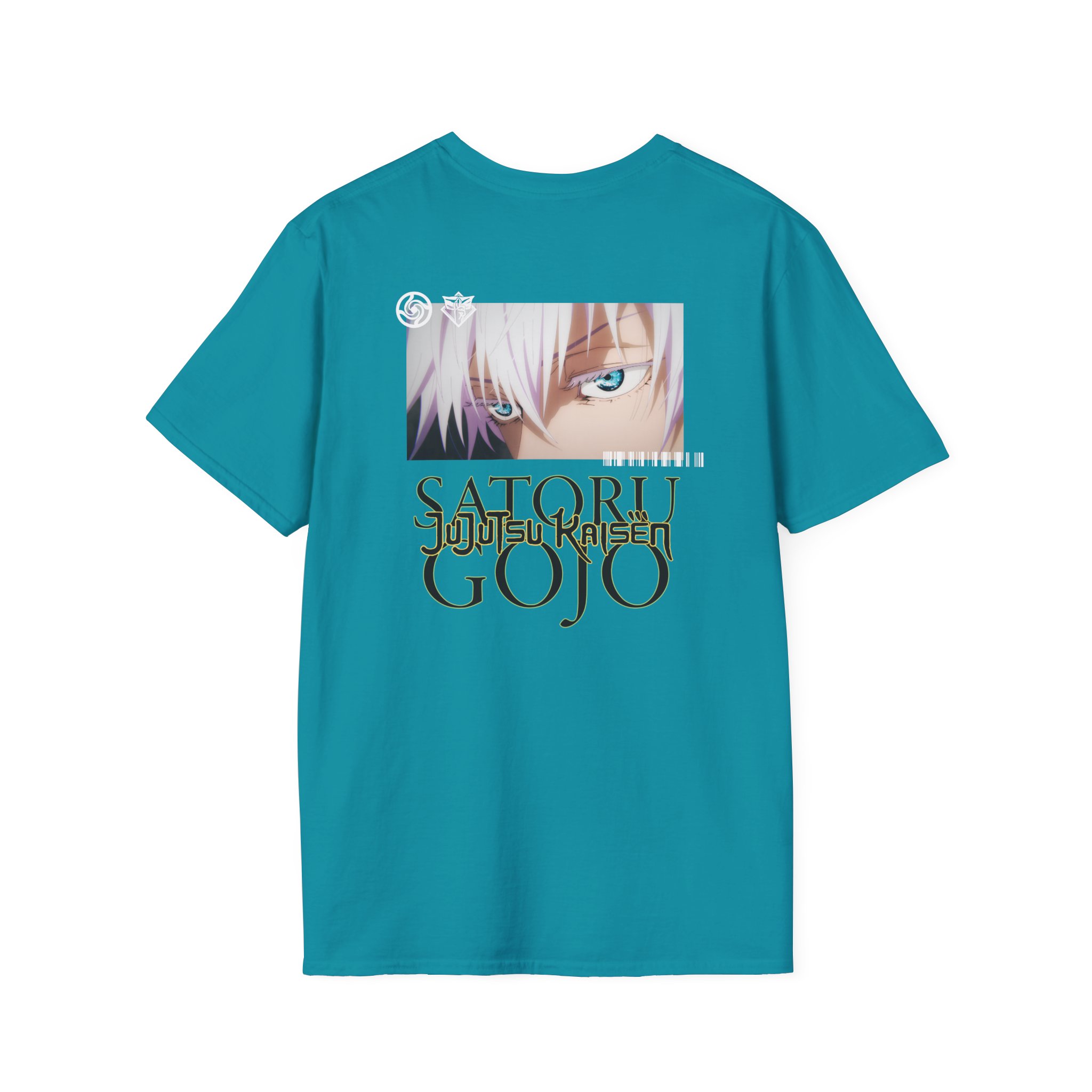 Jujutsu Kaisen X Dim Mak Gojo Eyes Unisex Softstyle T-Shirt