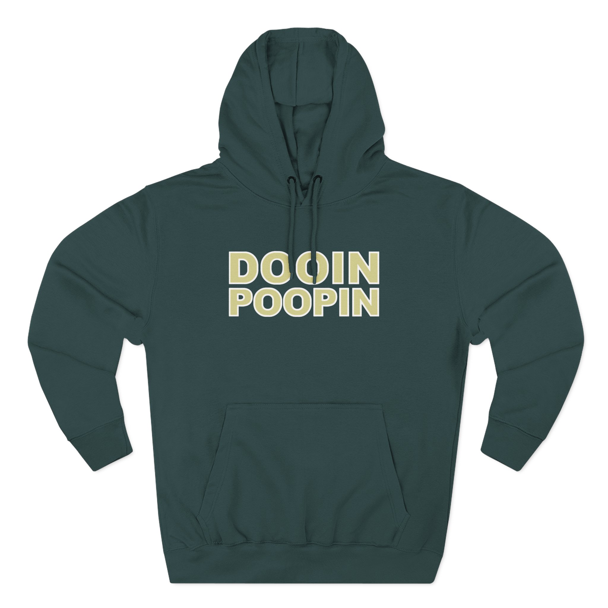 Upchurch Dooin Poopin Three-Panel Fleece Hoodie