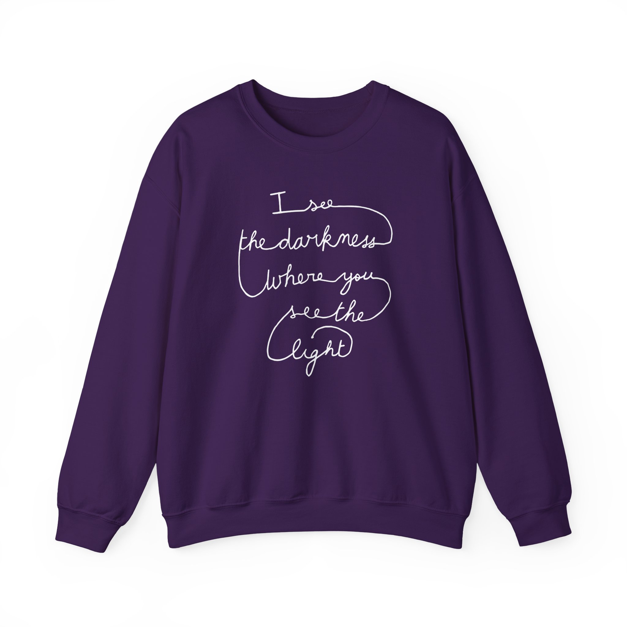 Tom Odell I See the Darkness Unisex Heavy Blendâ„¢ Crewneck Sweatshirt