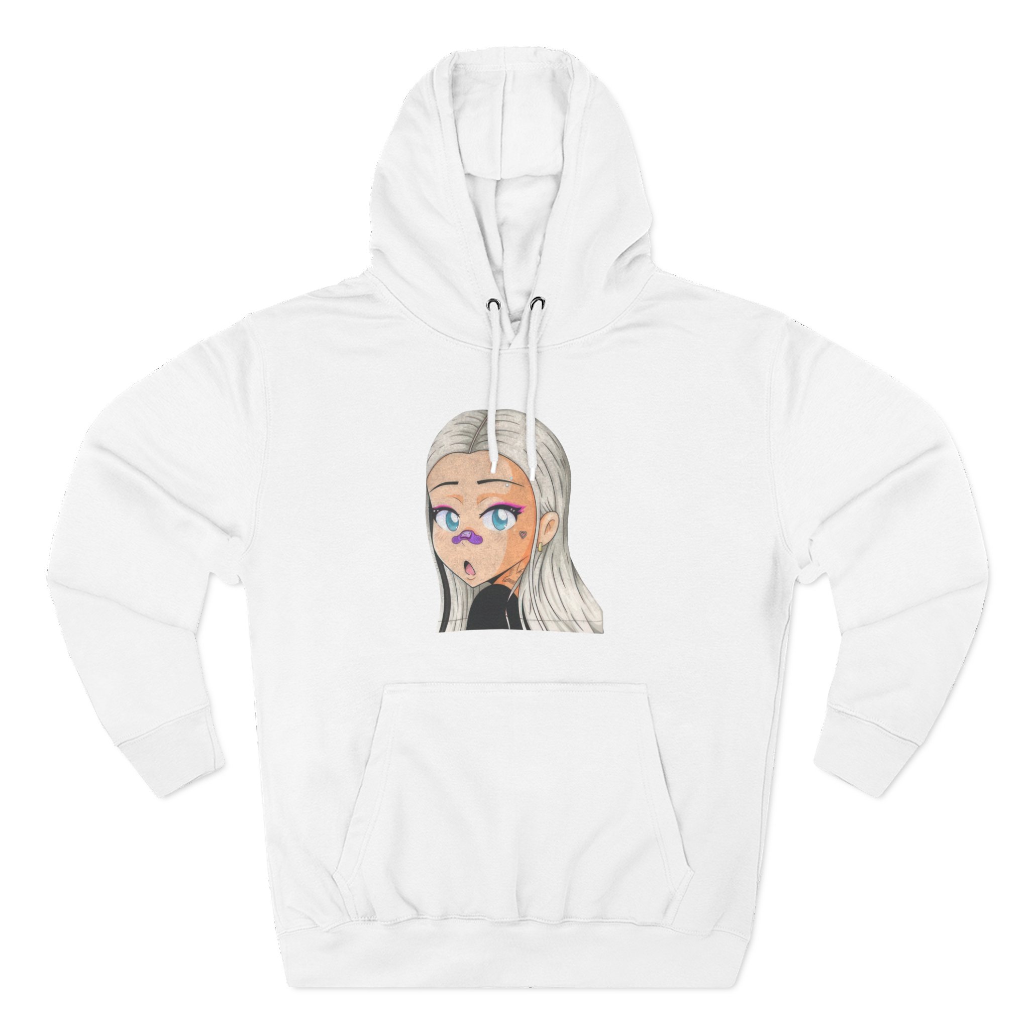 Young Miko Three-Panel Fleece Hoodie