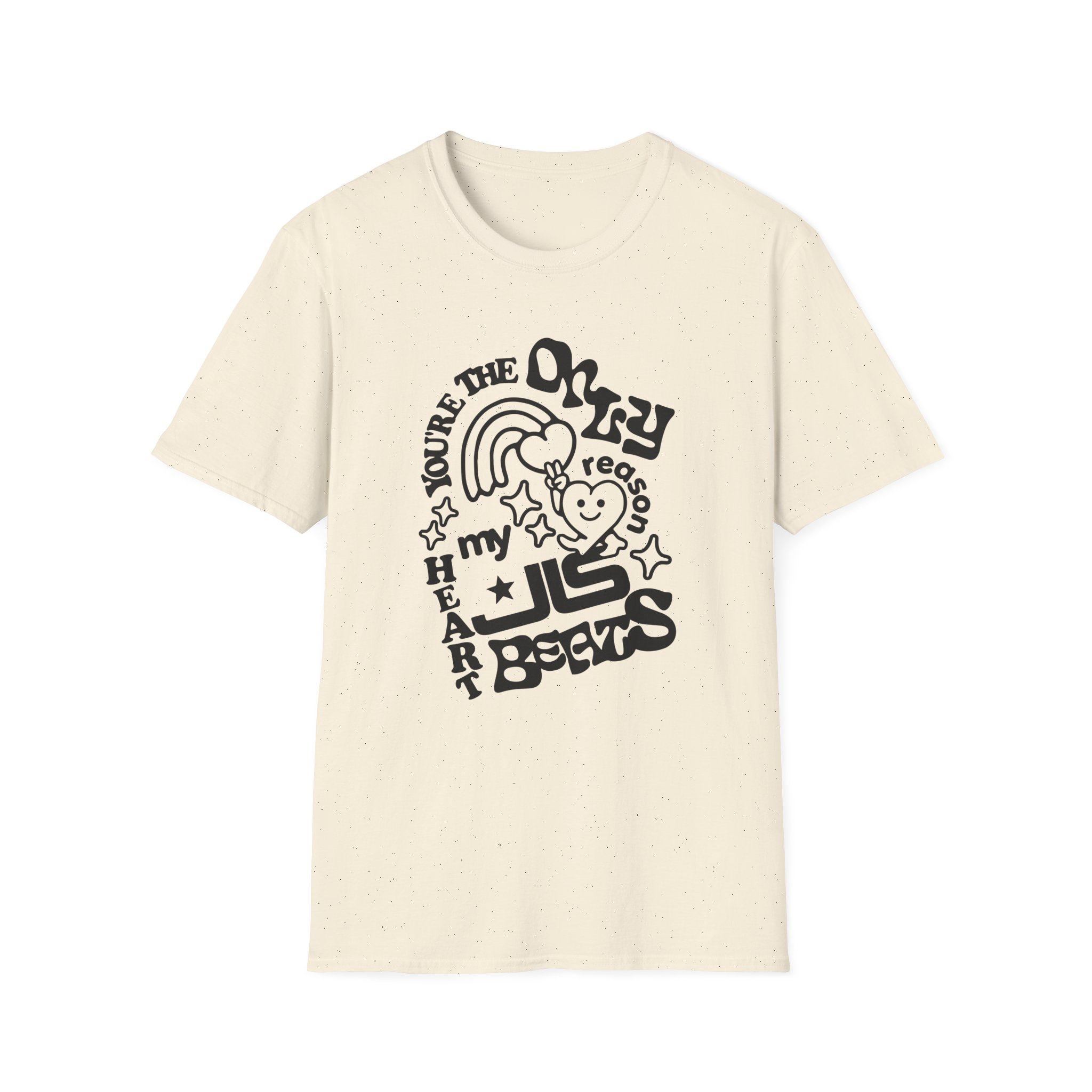 JLS Heart Beats Unisex Softstyle T-Shirt