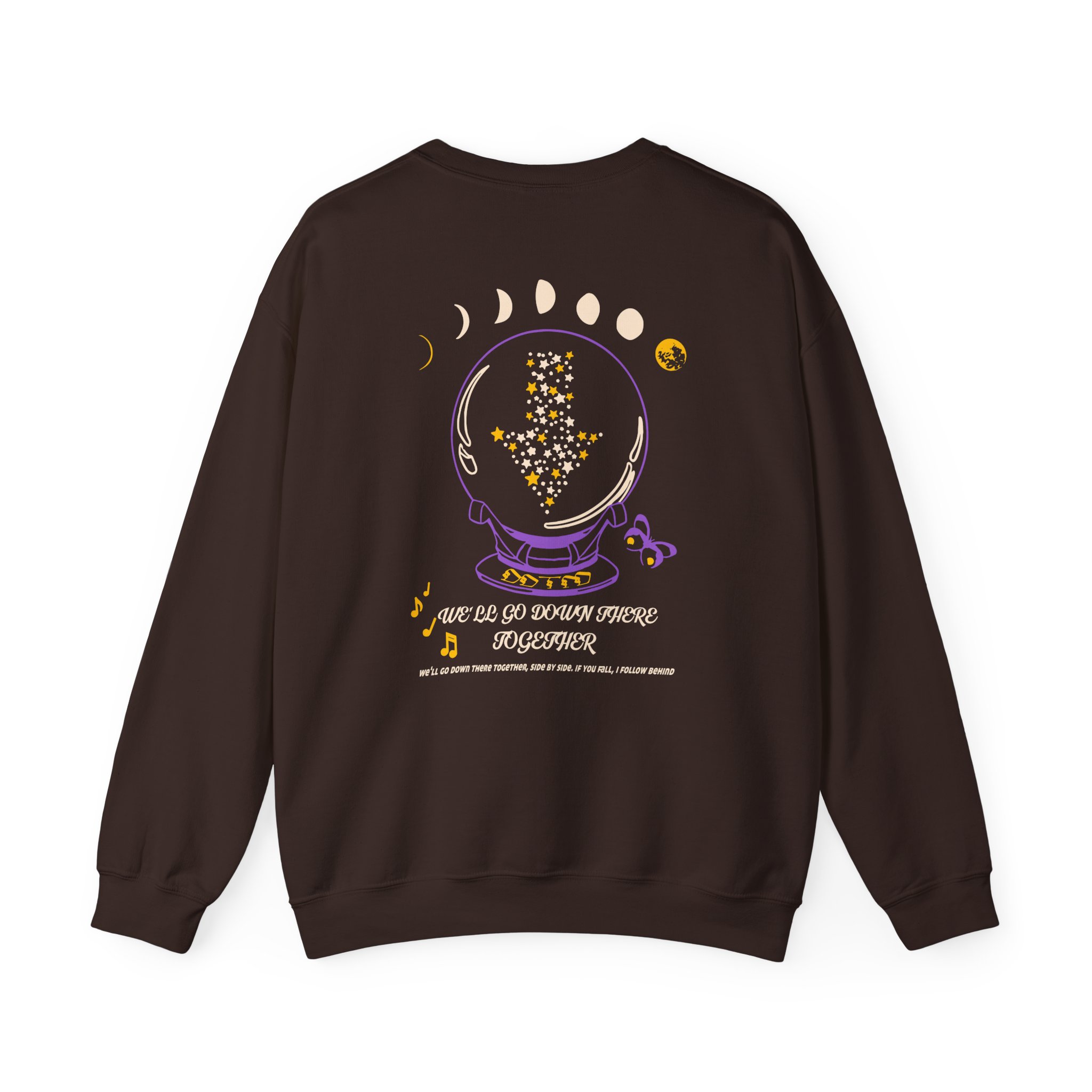 Foxing Crystal Ball Unisex Heavy Blendâ„¢ Crewneck Sweatshirt