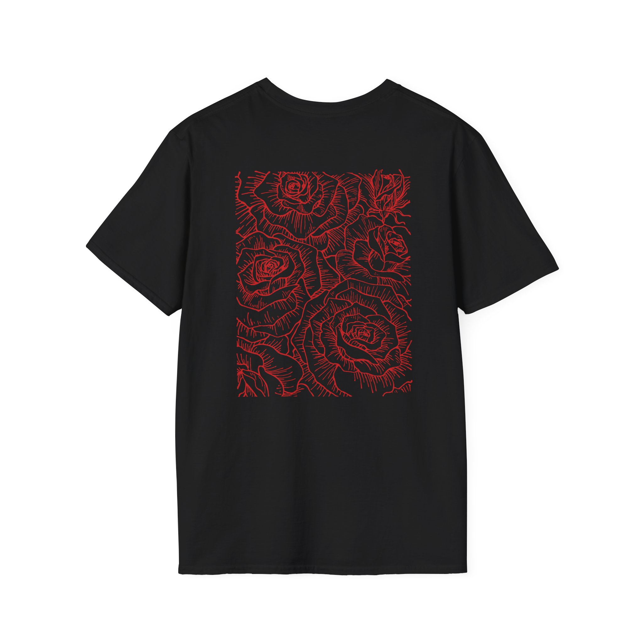 Ceremony Red Roses Unisex Softstyle T-Shirt