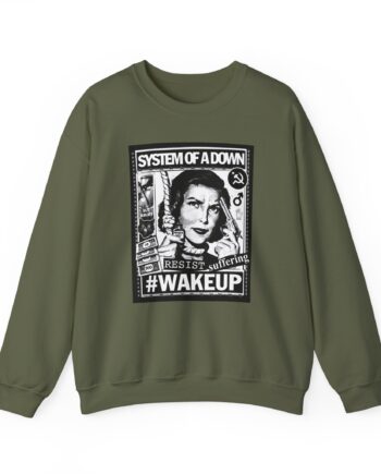 System of a Down Awake Distressed Unisex Heavy Blend™ Crewneck Sweatshirt
