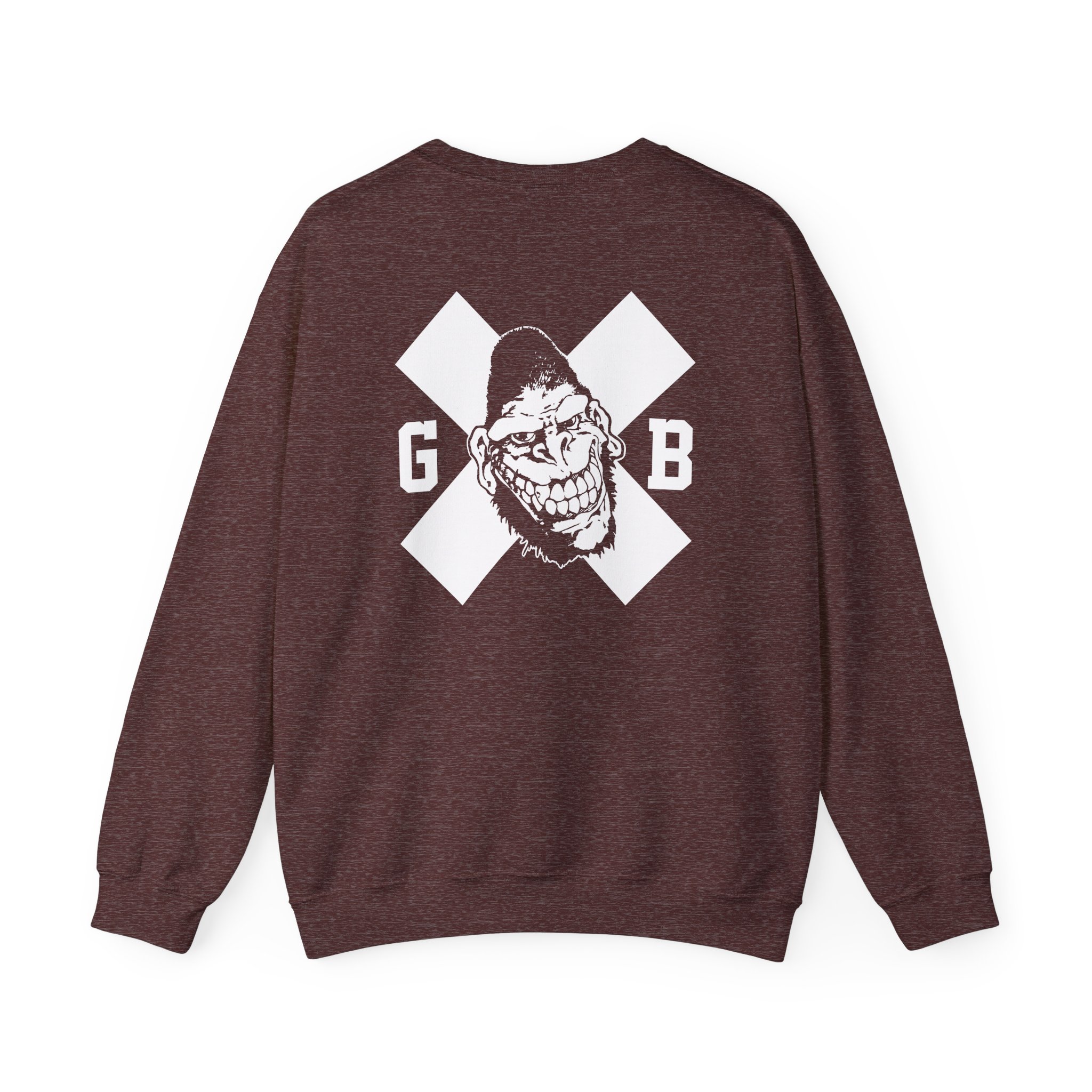 Gorilla Biscuits Gorilla X Unisex Heavy Blendâ„¢ Crewneck Sweatshirt