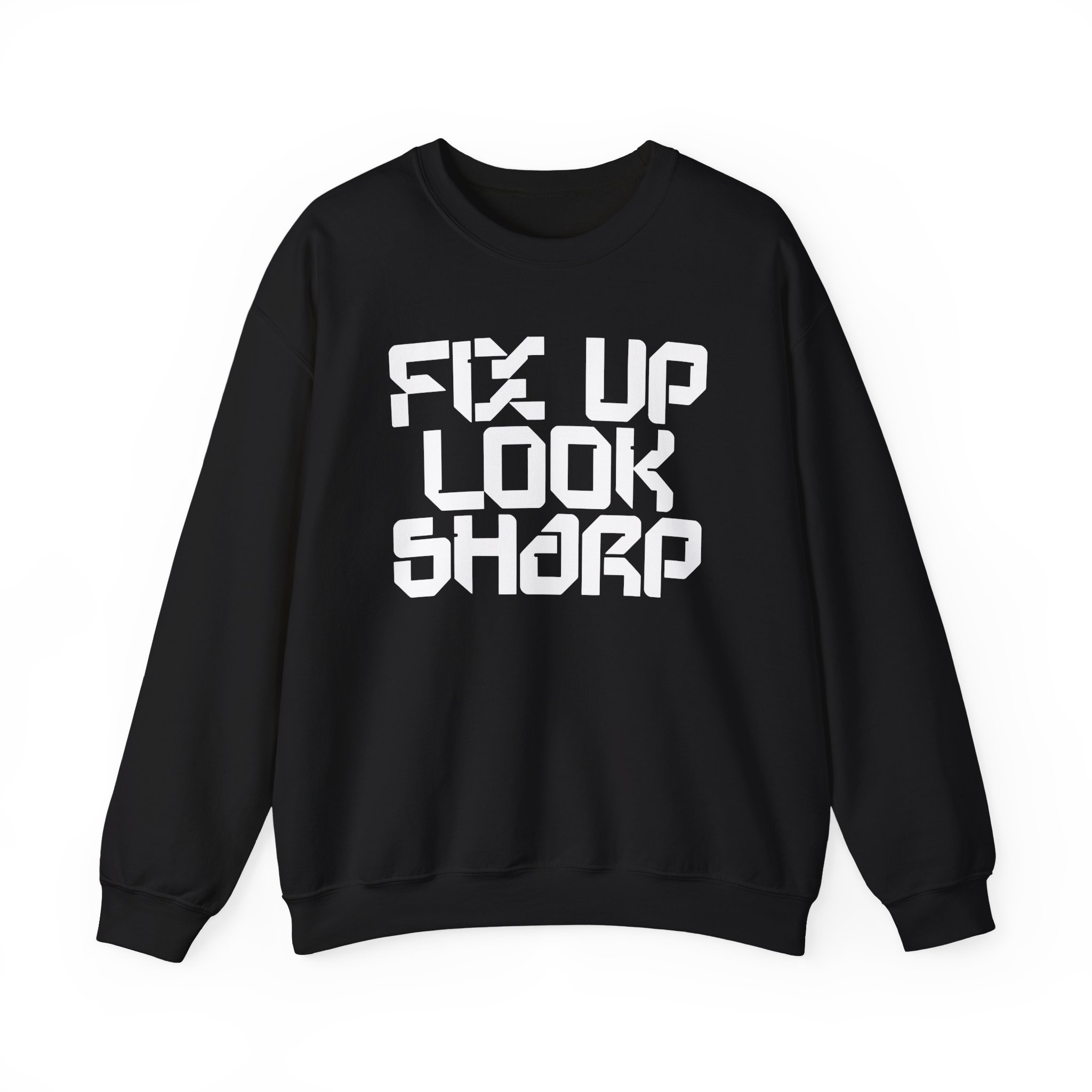 Dizzee Rascal Fix Up Look Sharp Unisex Heavy Blendâ„¢ Crewneck Sweatshirt