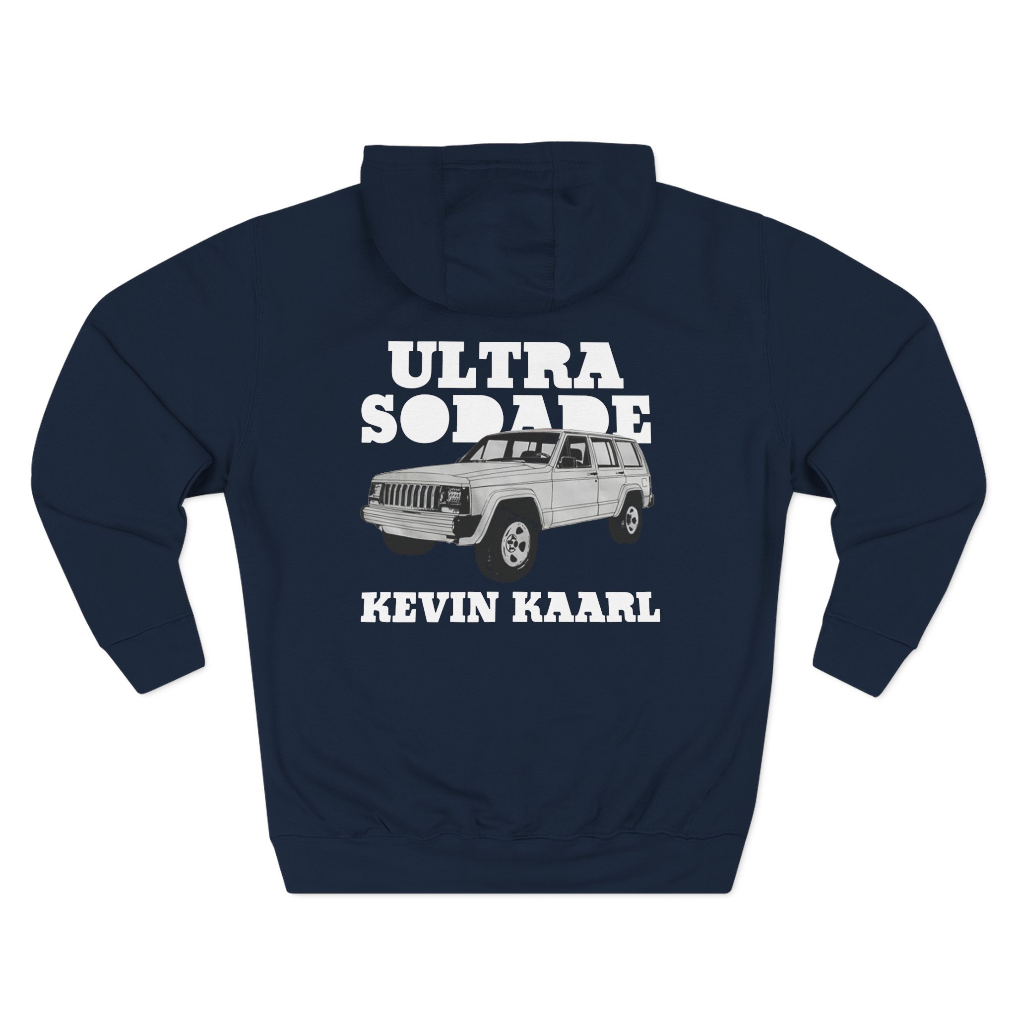 Kevin Kaarl Ultra Sodade Three-Panel Fleece Hoodie