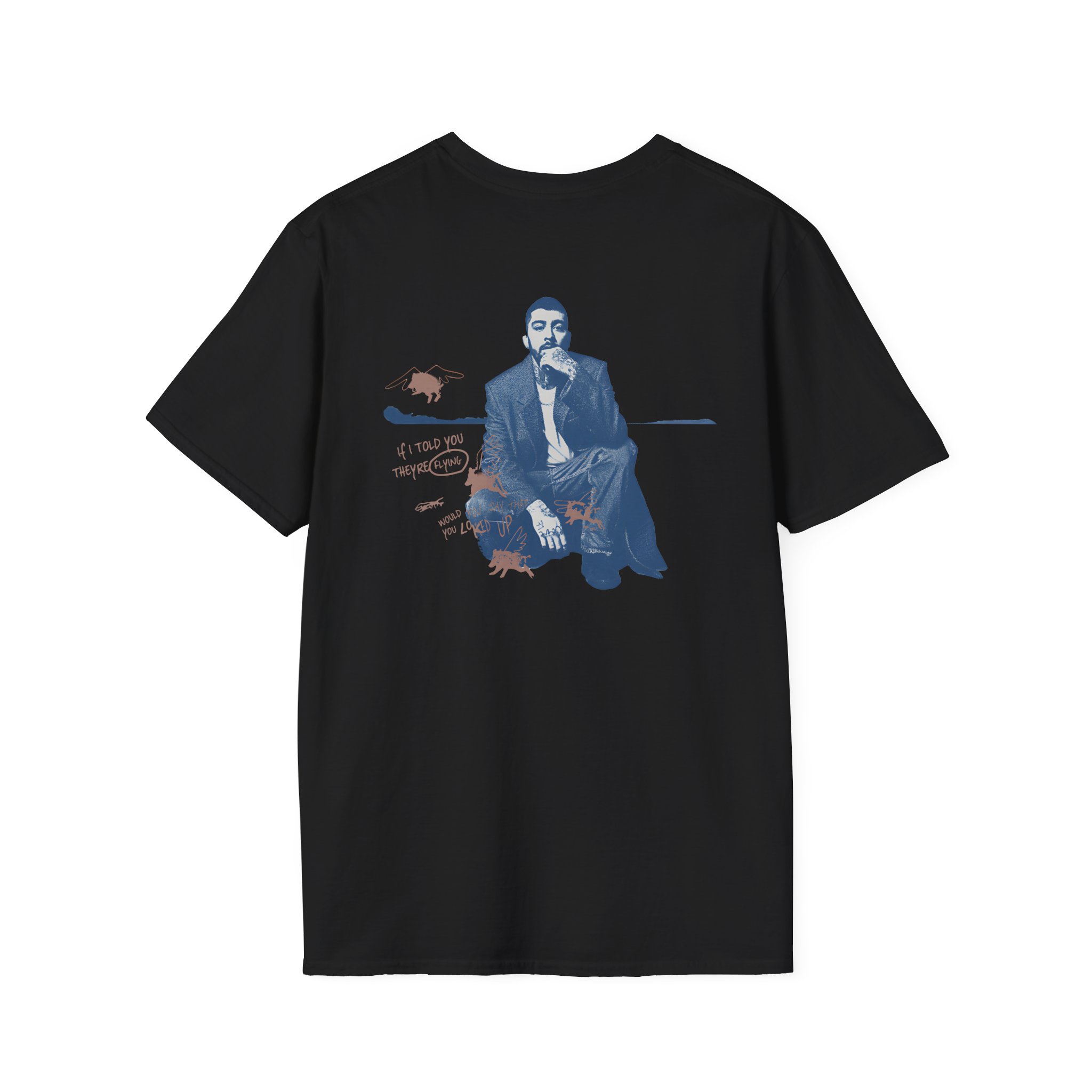 Zayn Malik Look Up Unisex Softstyle T-Shirt