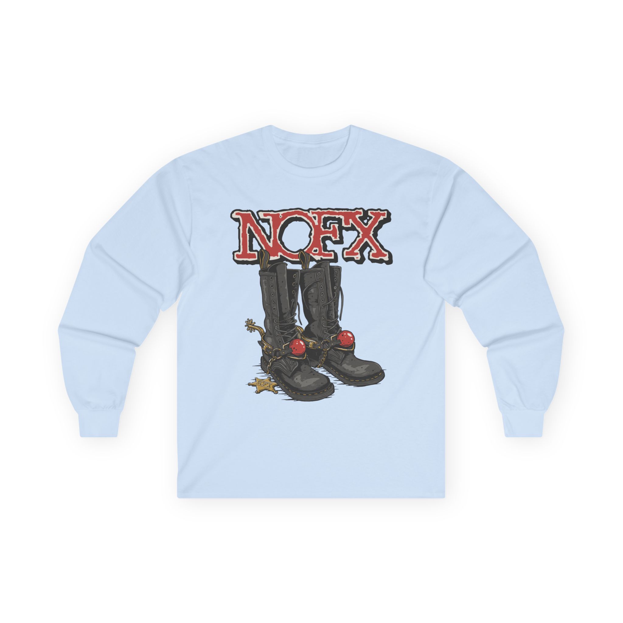 Nofx Boots Unisex Ultra Cotton Long Sleeve Tee