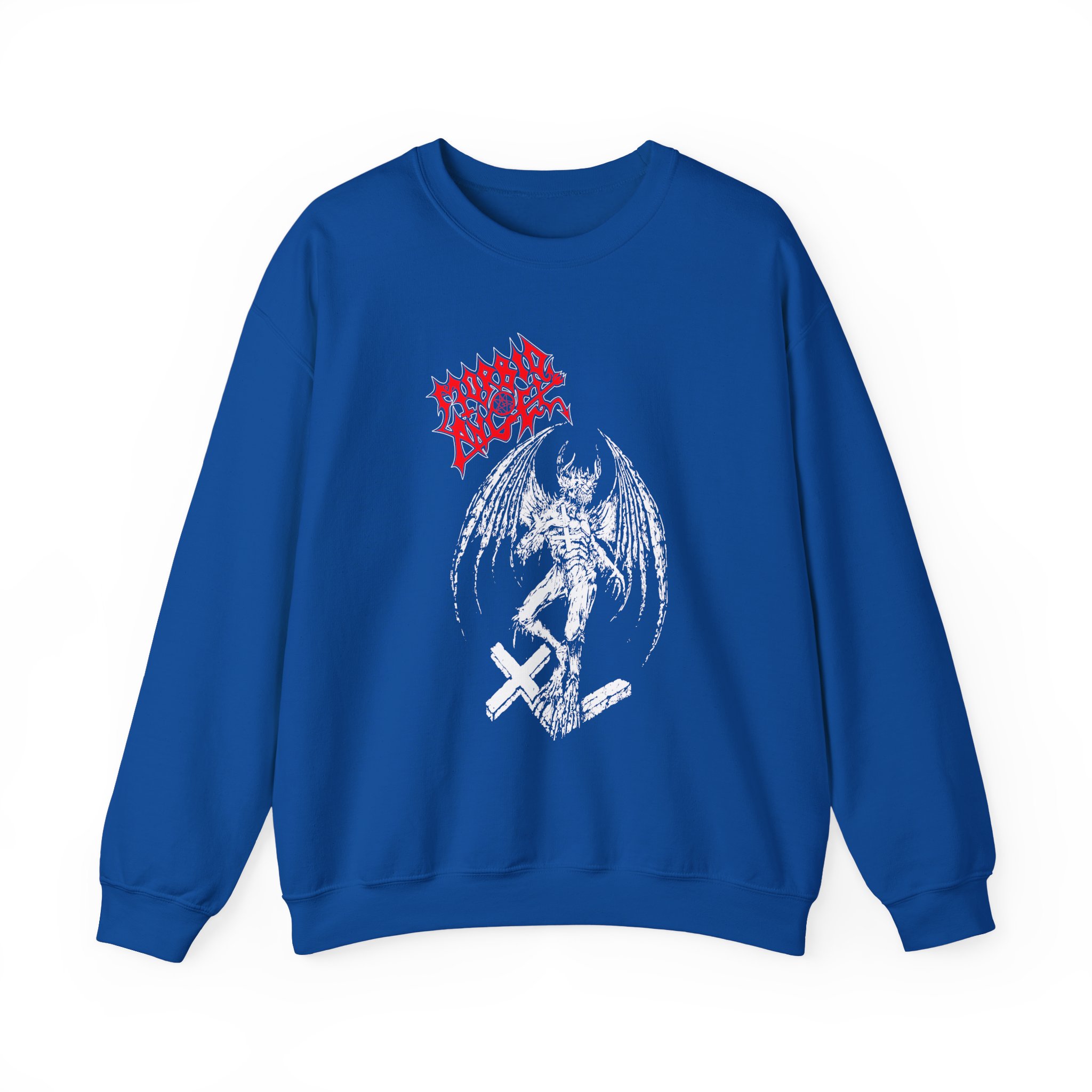 Morbid Angel Your God is Dead Unisex Heavy Blendâ„¢ Crewneck Sweatshirt