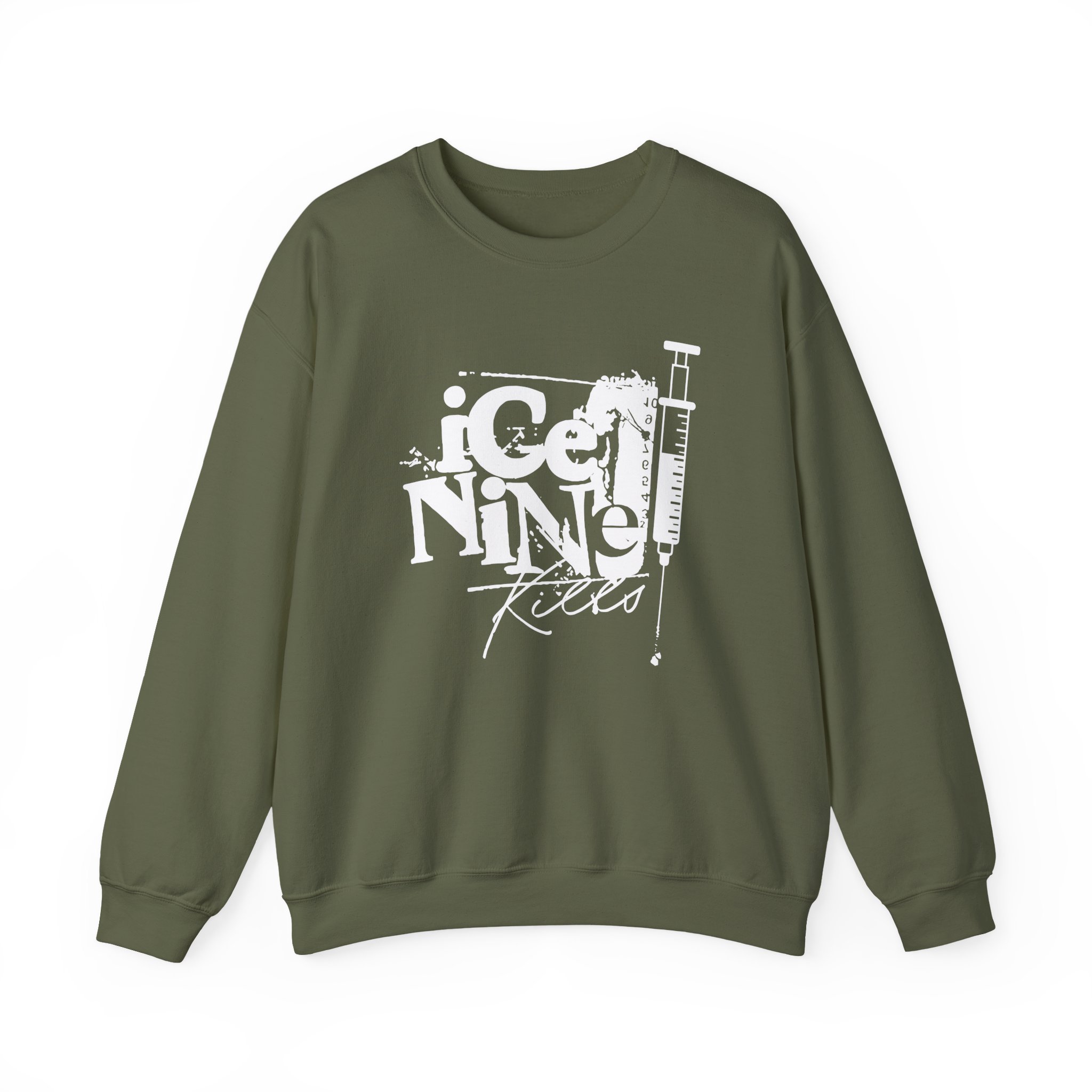 Ice Nine Kills Safe is Just a Shadow Unisex Heavy Blendâ„¢ Crewneck Sweatshirt