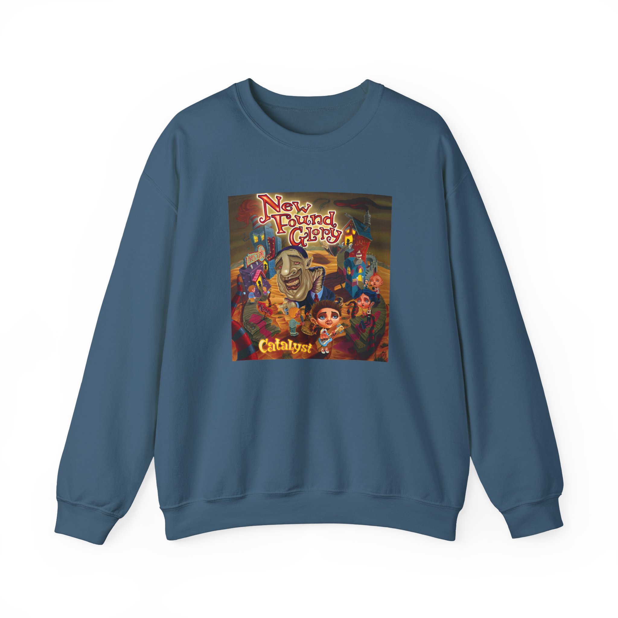 New Found Glory Catalyst Album Cover Unisex Heavy Blendâ„¢ Crewneck Sweatshirt