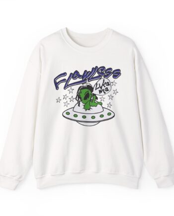 Lucki Flawless Like Me Alien Unisex Heavy Blend™ Crewneck Sweatshirt