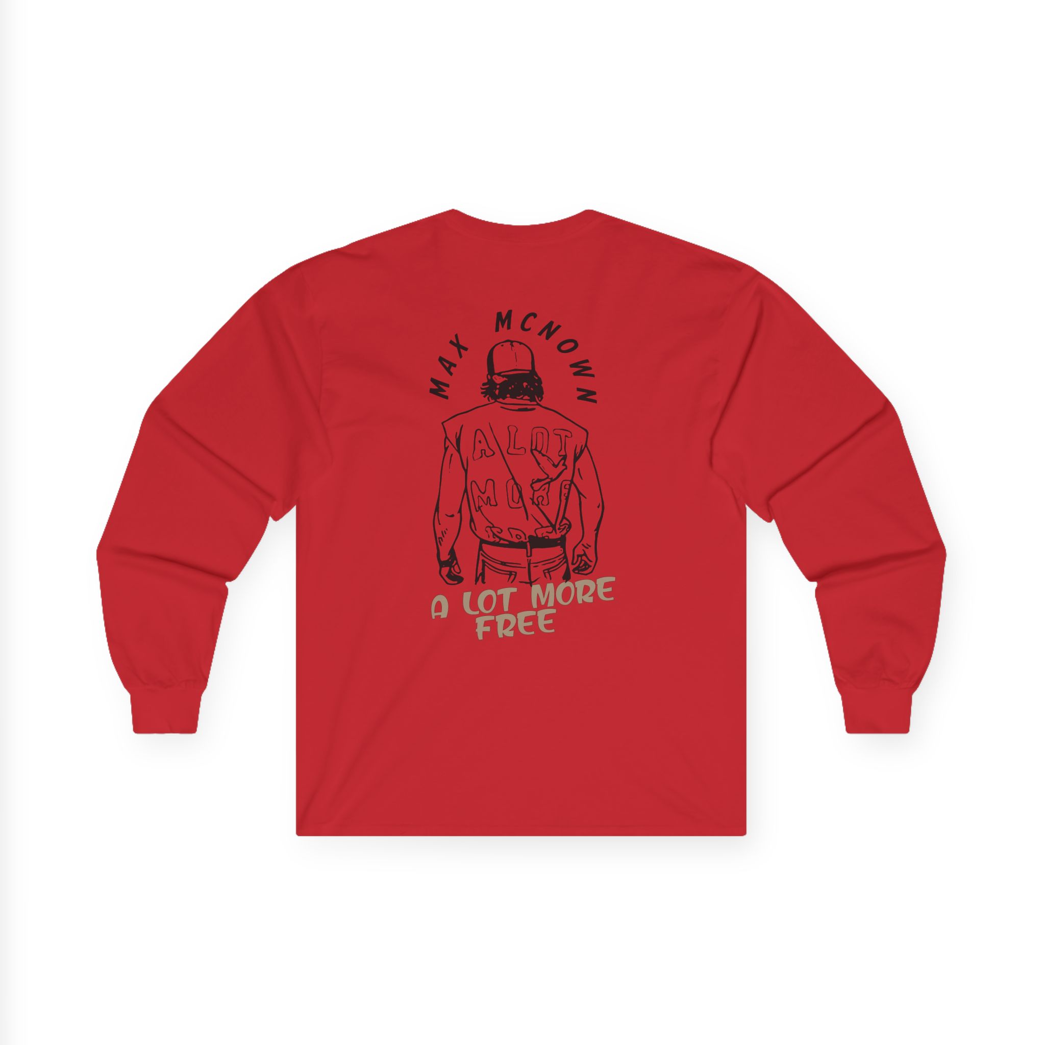 Max Mcnown Illustrated Sketch Unisex Ultra Cotton Long Sleeve Tee