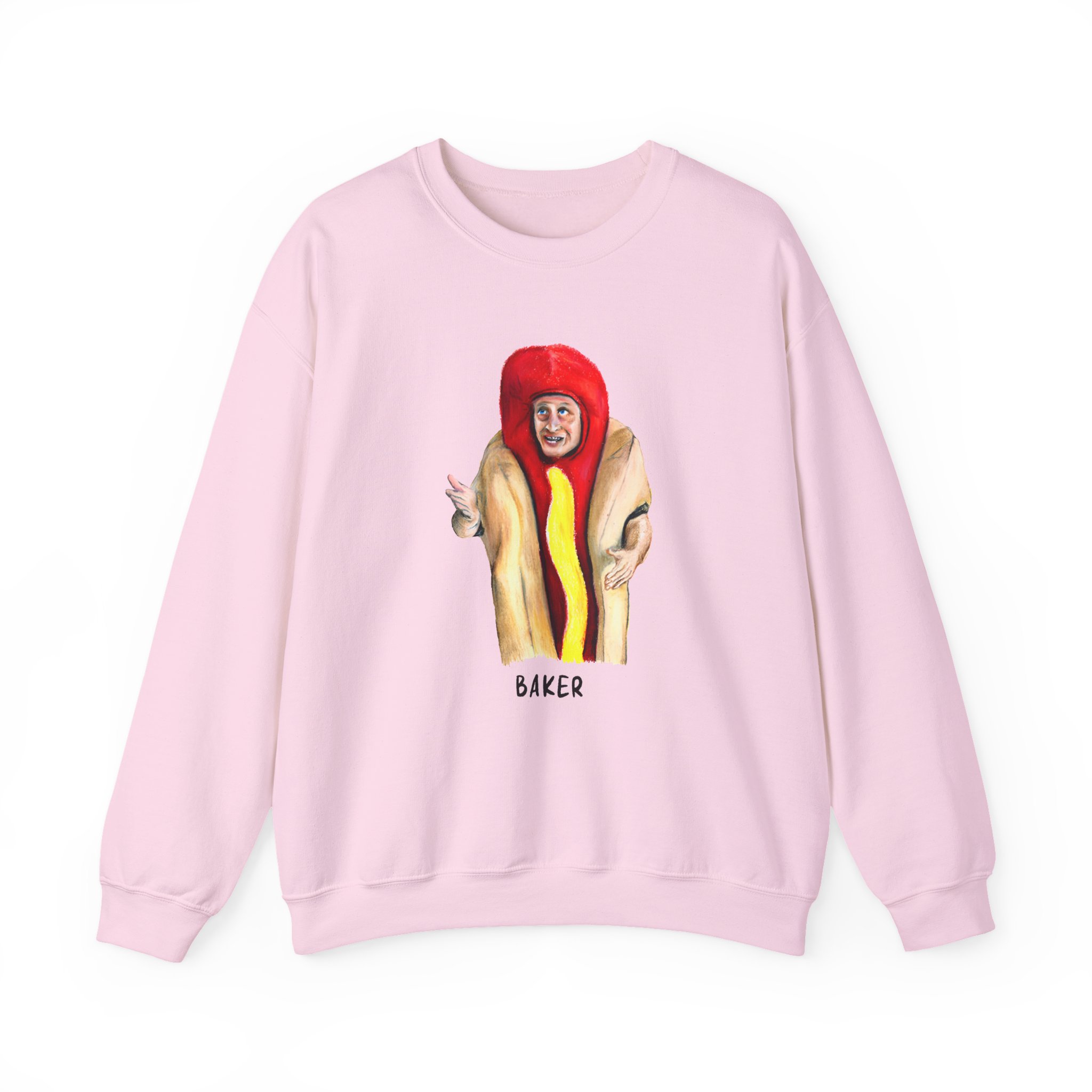 I Think You Should Leave Baker Robinson Unisex Heavy Blendâ„¢ Crewneck Sweatshirt