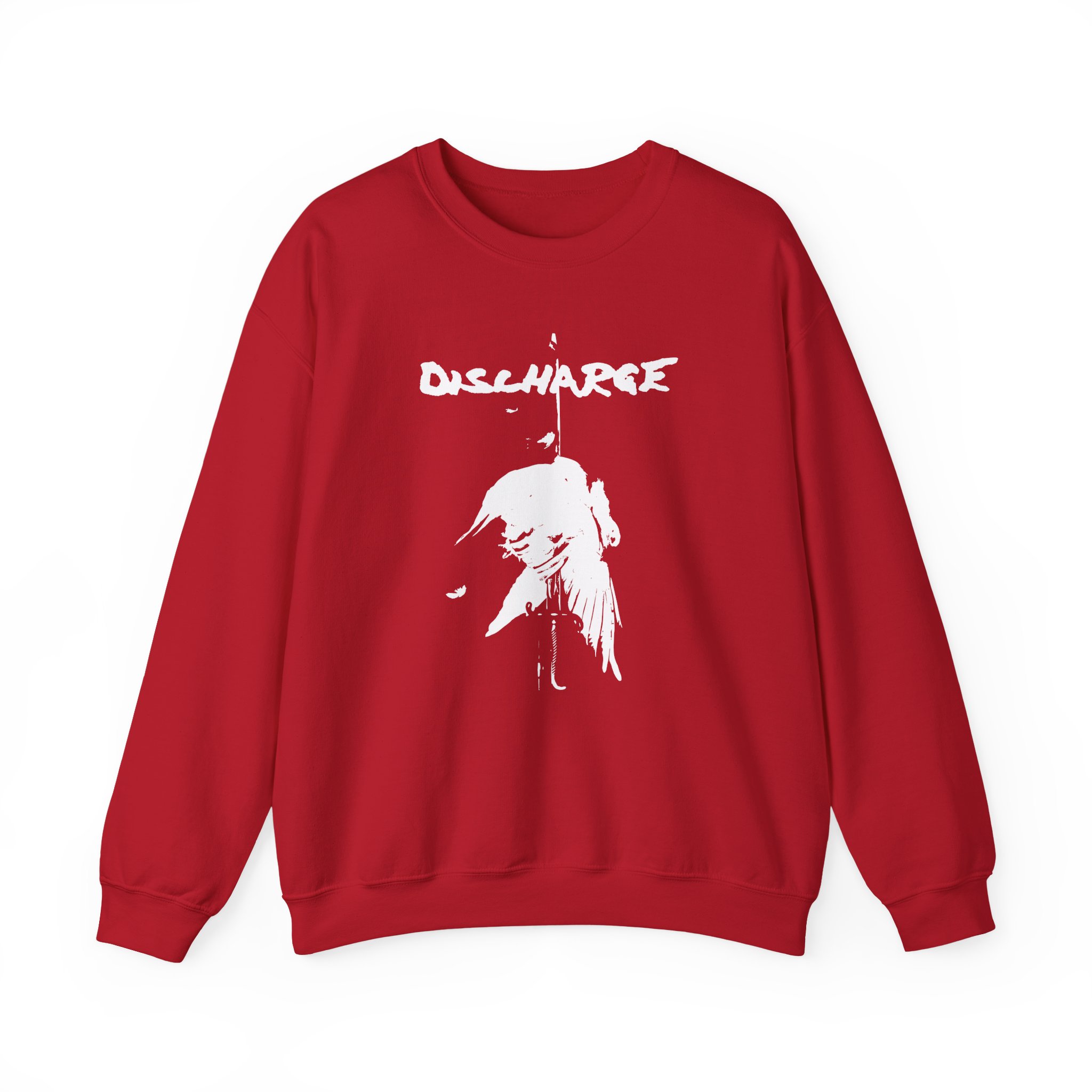 Discharge Never Again Unisex Heavy Blendâ„¢ Crewneck Sweatshirt