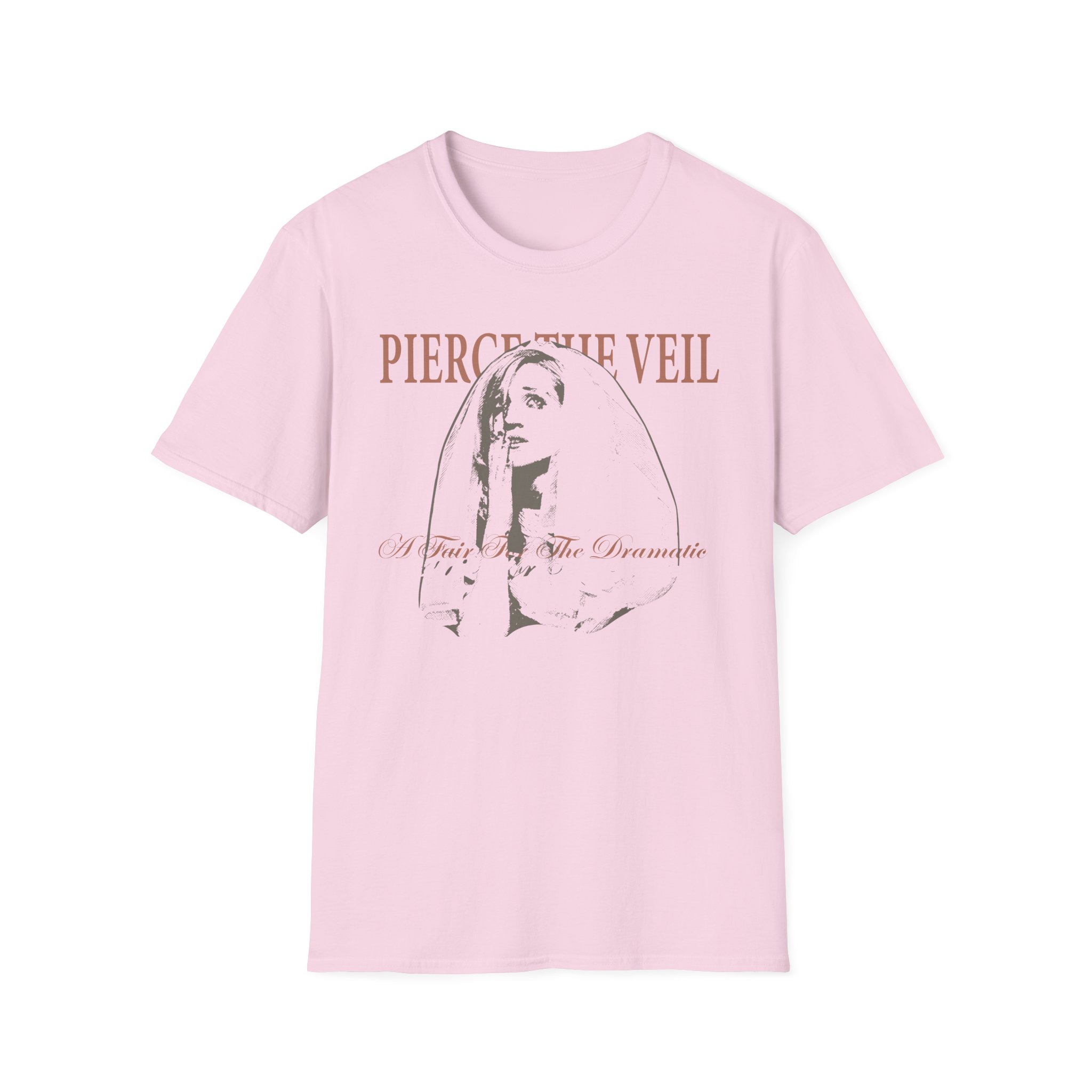 Pierce the Veil a Flair for the Dramatic Crying Bride Unisex Softstyle T-Shirt
