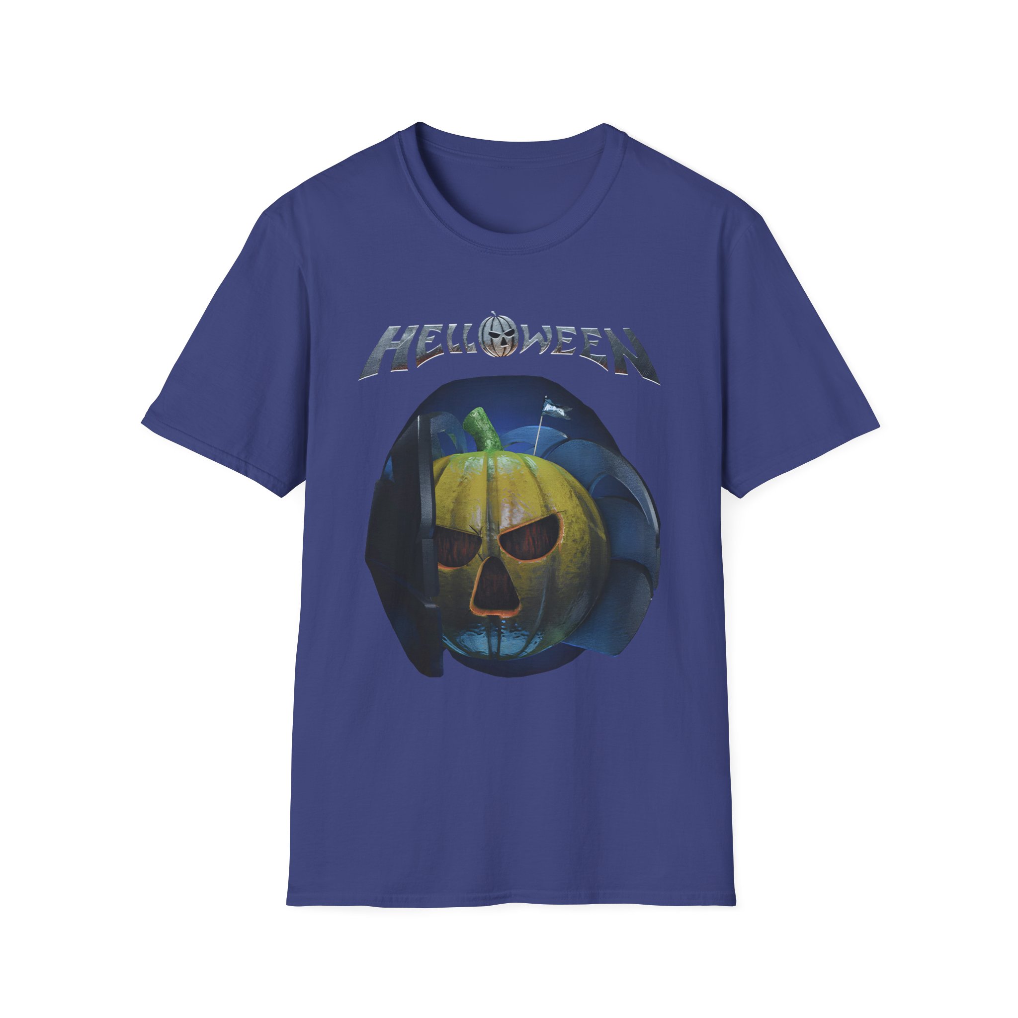 Helloween United Forces Pumpkin Unisex Softstyle T-Shirt