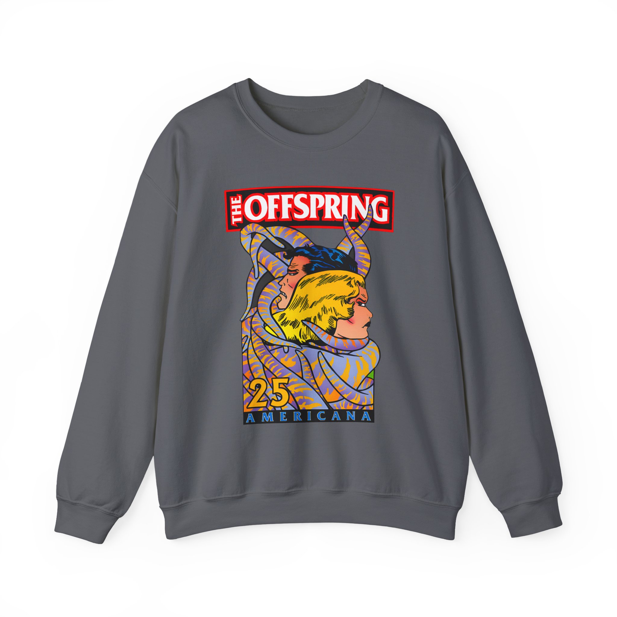 The Offspring Americana Unisex Heavy Blendâ„¢ Crewneck Sweatshirt