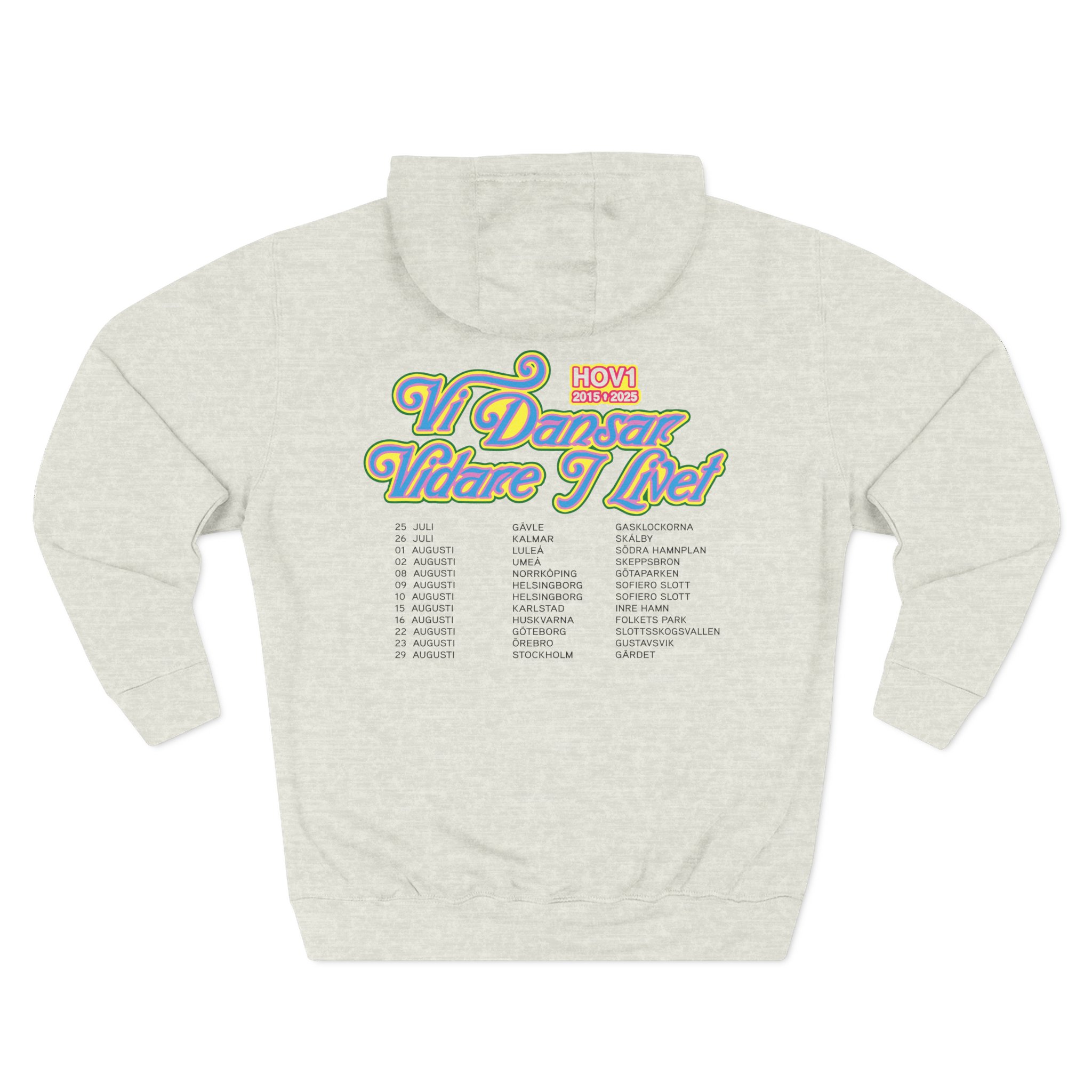 Hov1 Tour 2025 Three-Panel Fleece Hoodie