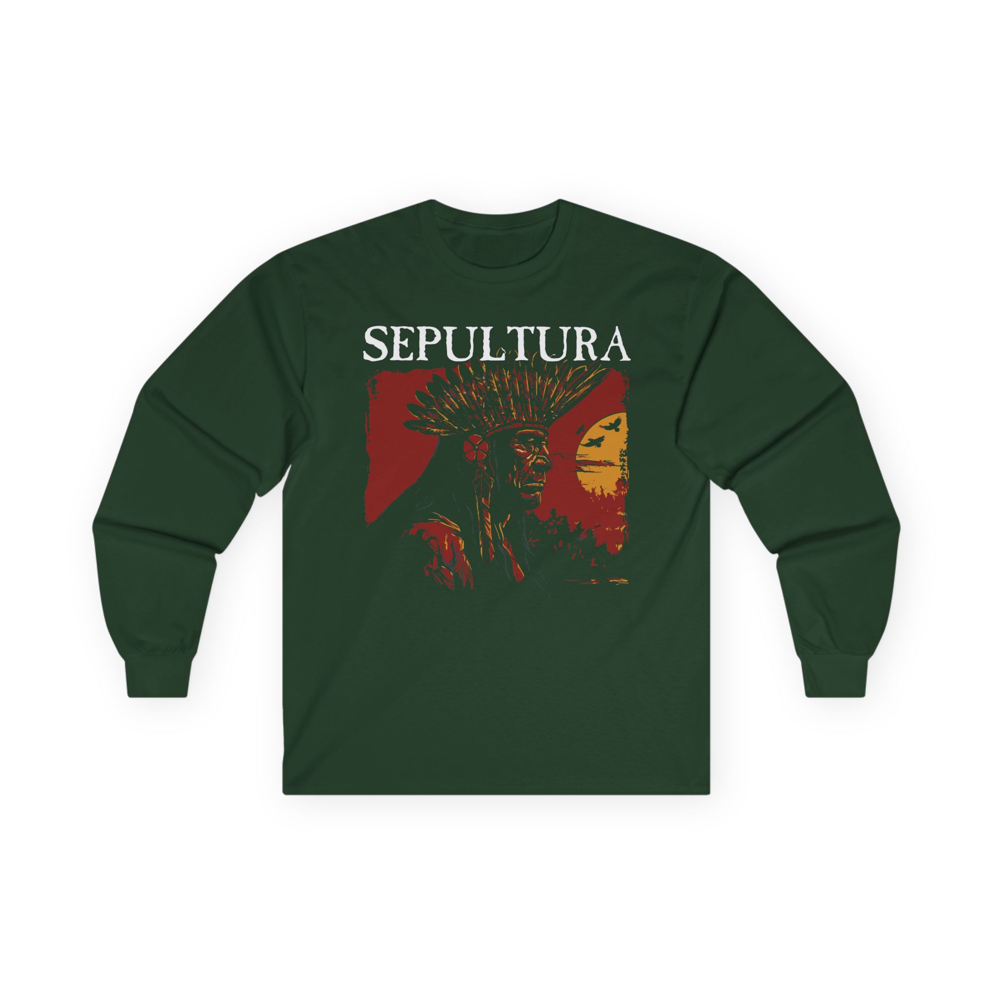 Sepultura Unisex Ultra Cotton Long Sleeve Tee