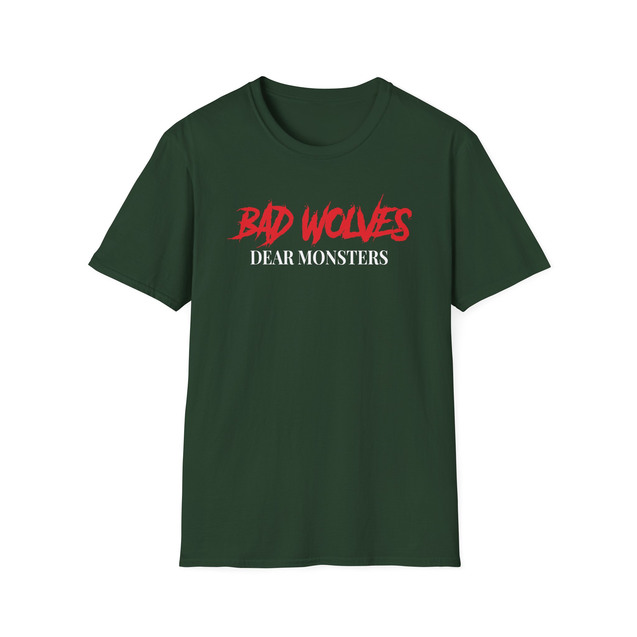 Bad Wolves Dear Monsters Album Unisex Softstyle T-Shirt